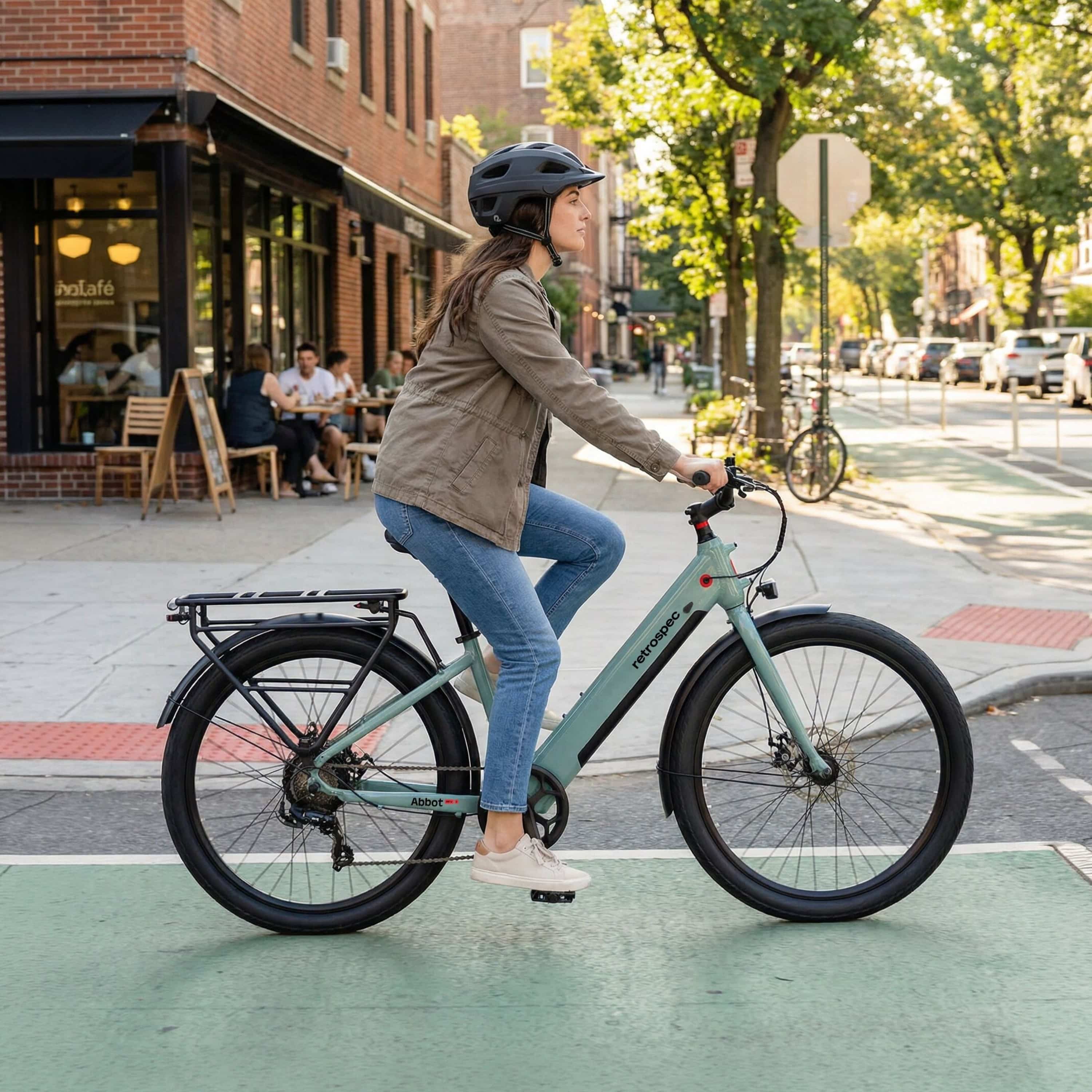 Abbot Rev 2 Commuter Electric Bike - Step Through - Image 7