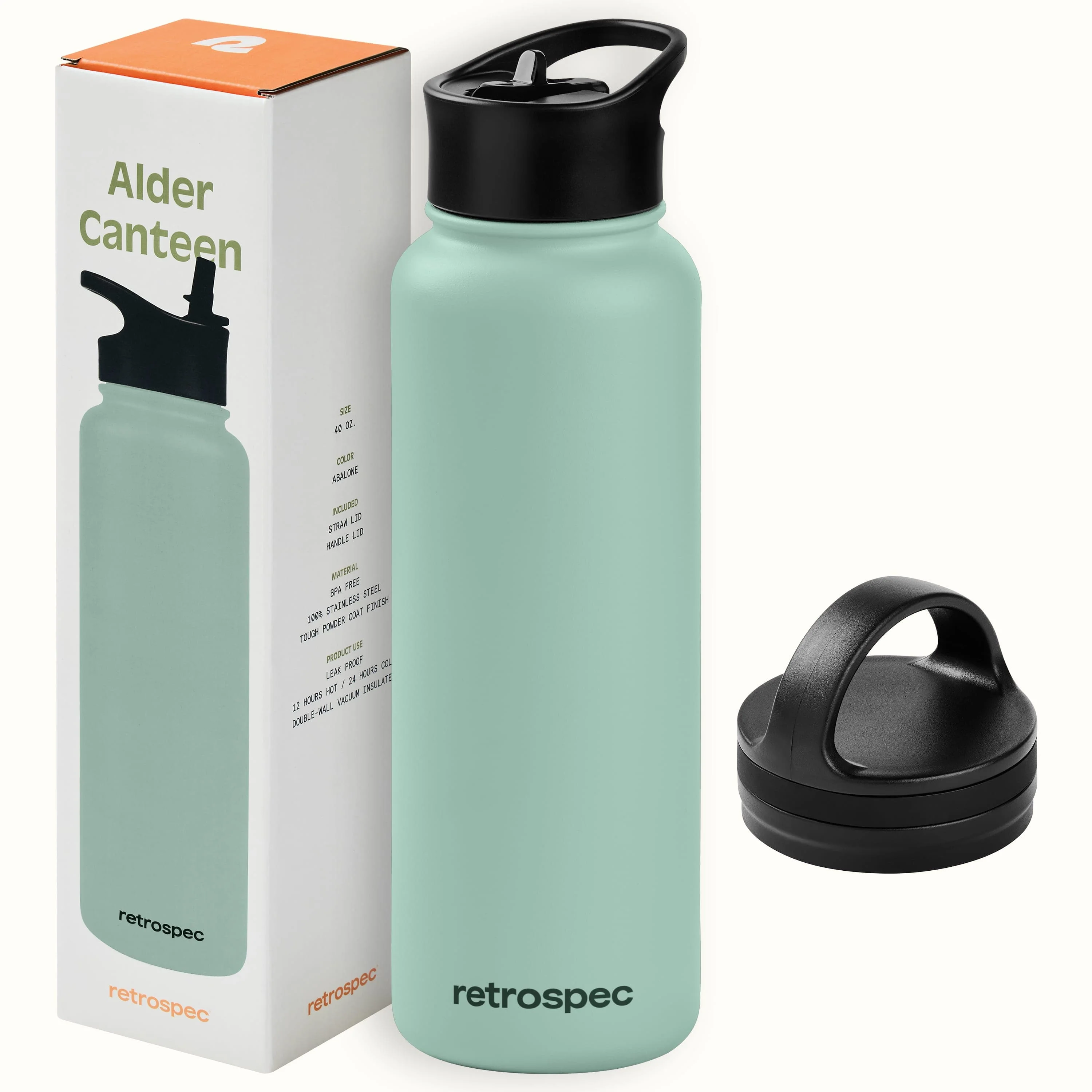 Alder Insulated Stainless Steel Water Bottle - Image 22