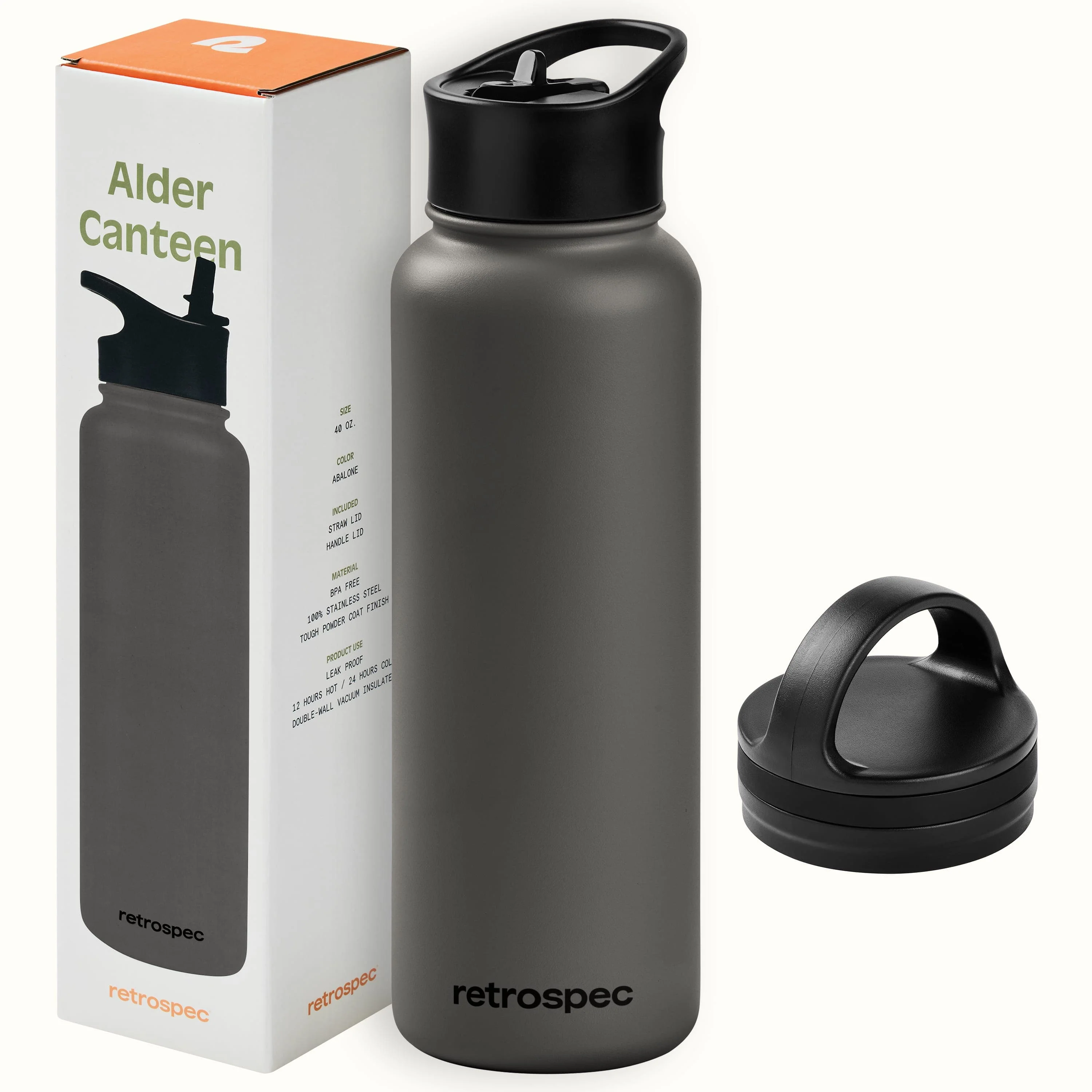 Alder Insulated Stainless Steel Water Bottle - Image 64