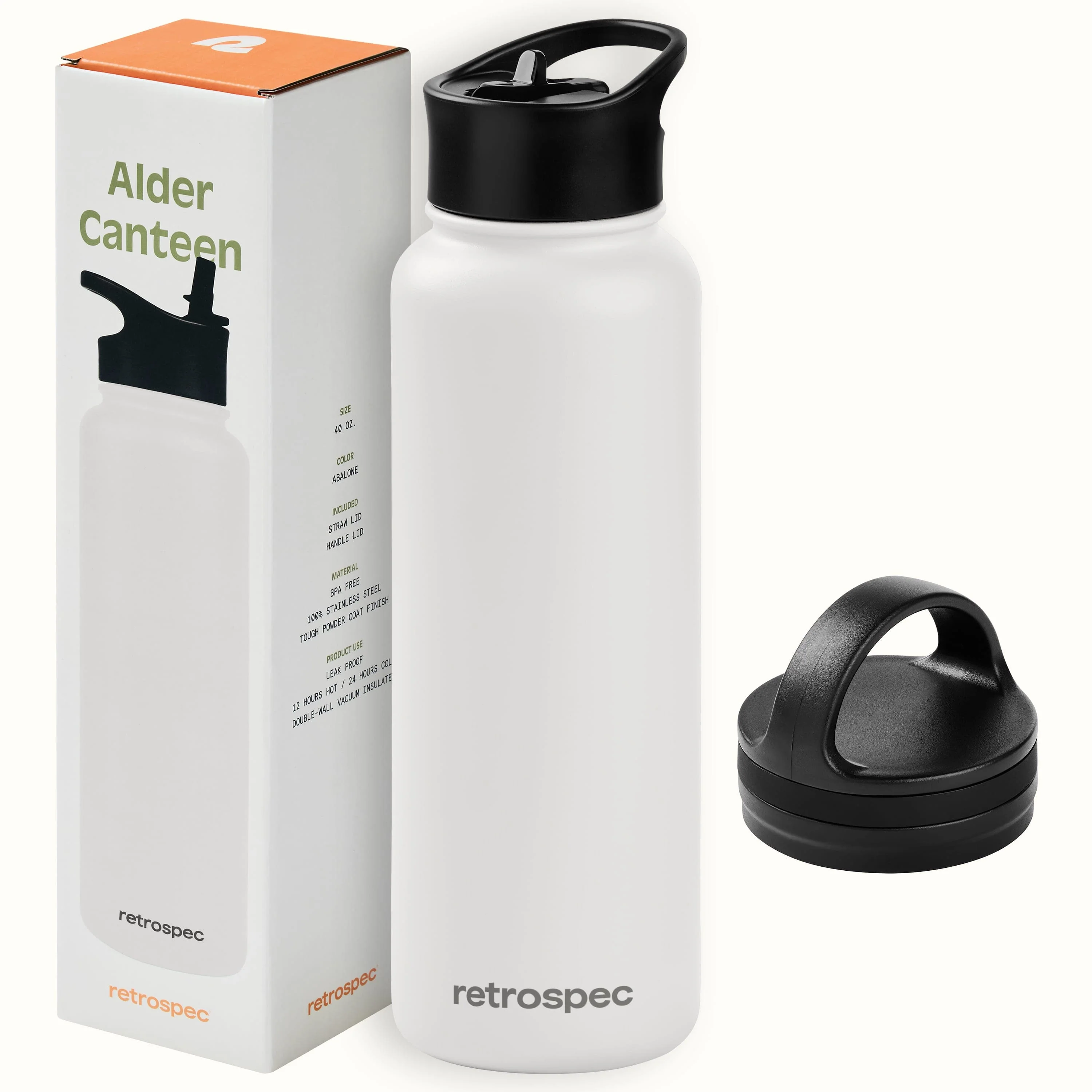 Alder Insulated Stainless Steel Water Bottle - Image 8