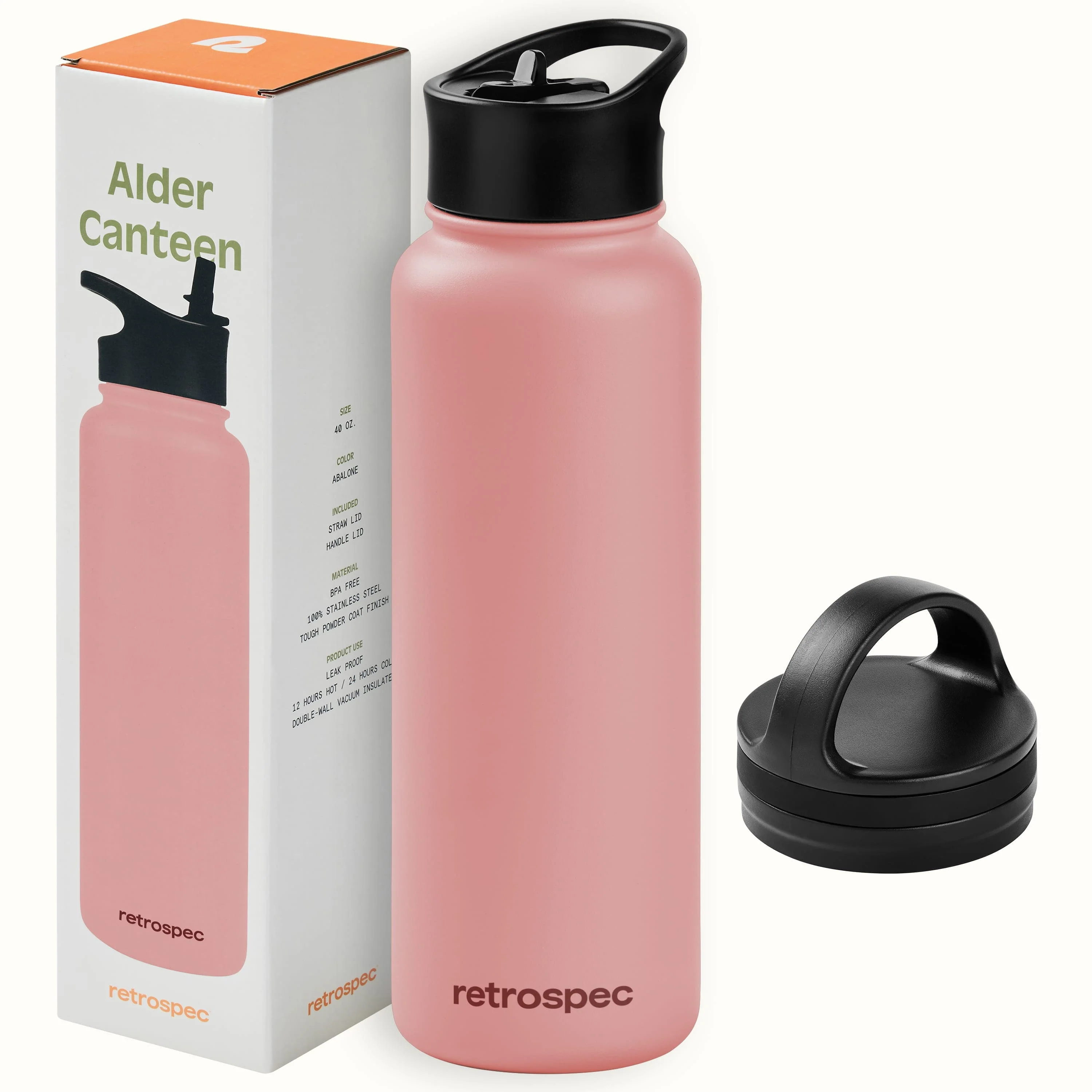 Alder Insulated Stainless Steel Water Bottle - Image 80