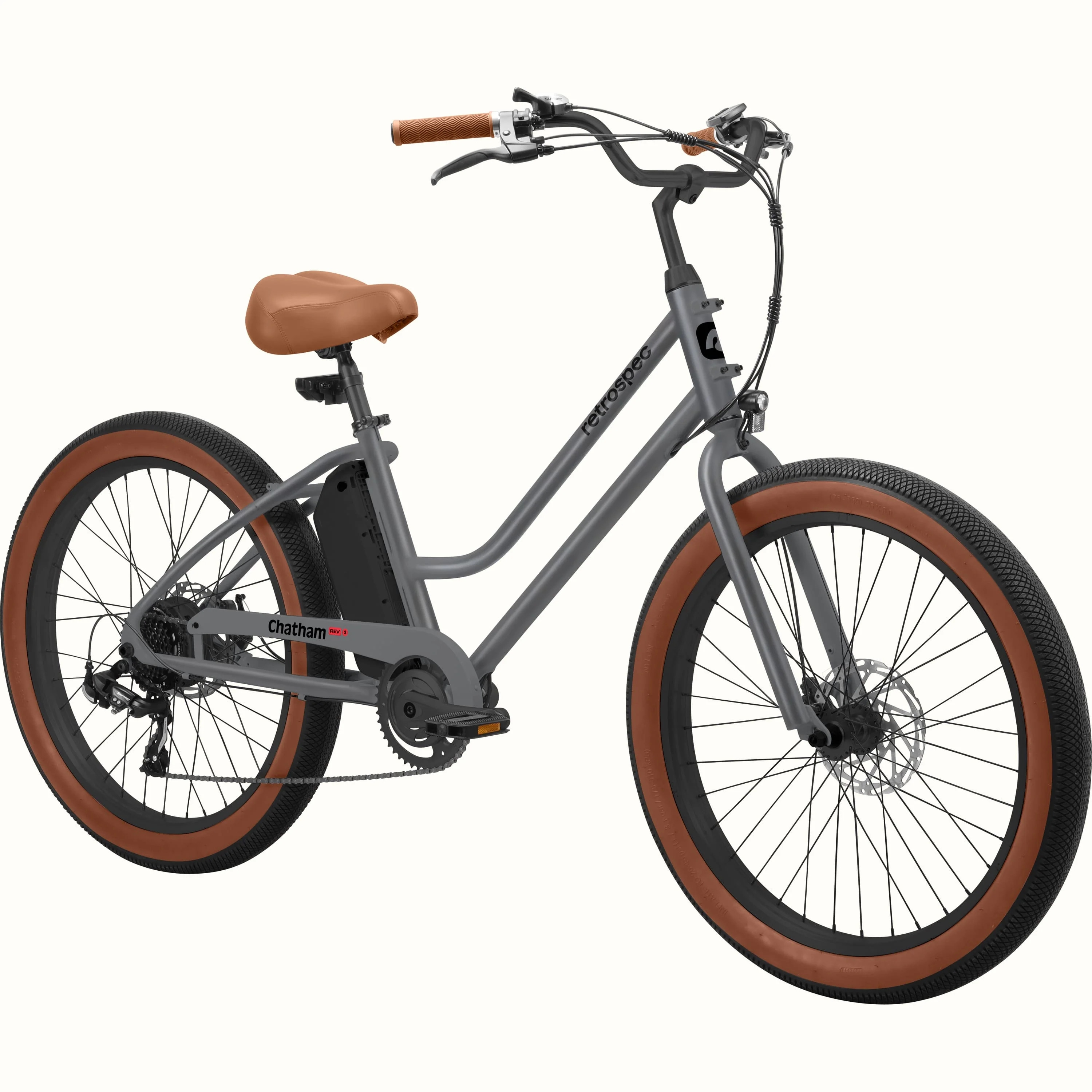 Chatham Rev 3 Beach Cruiser Electric Bike - Step Through - Image 15