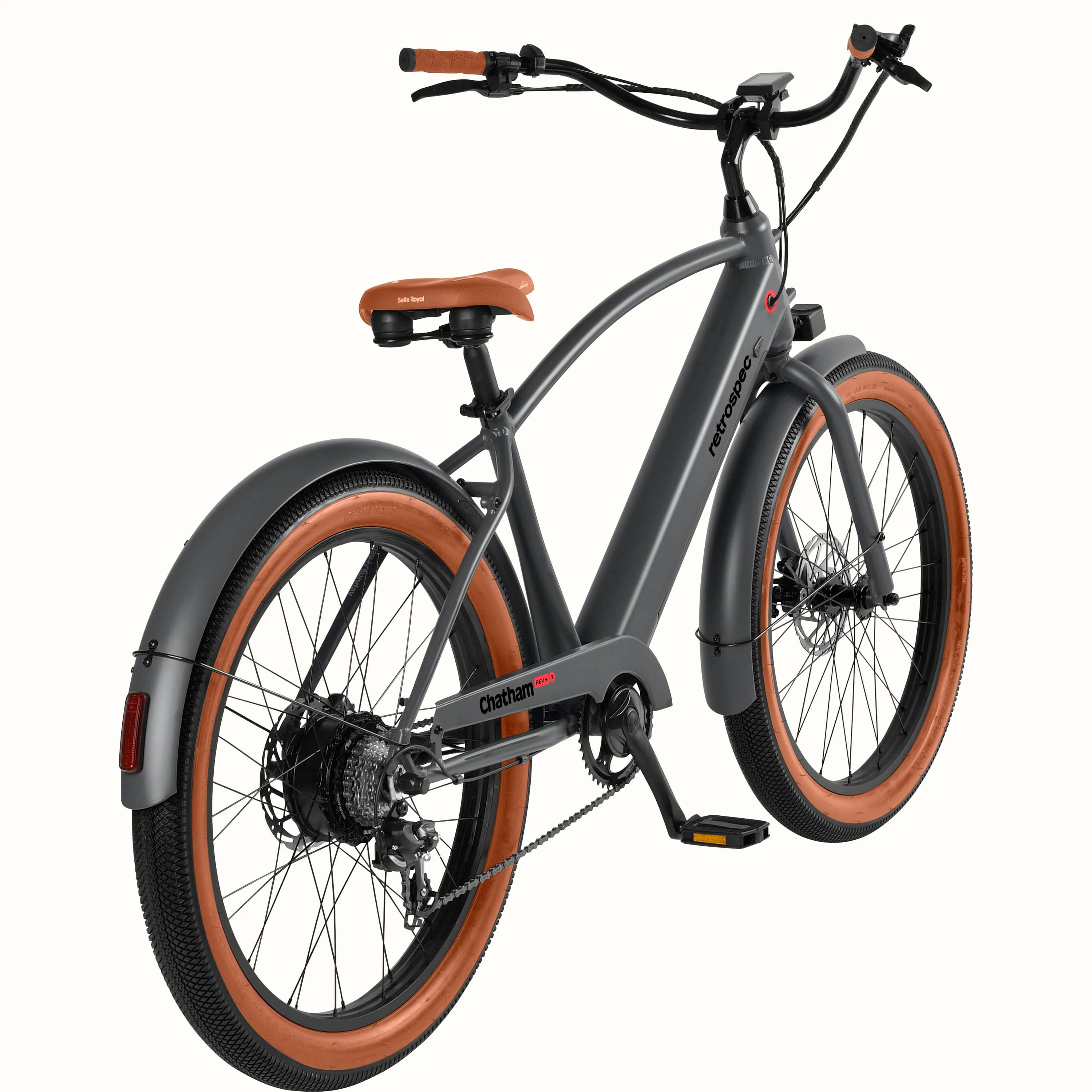 Chatham Rev+ 2 Beach Cruiser Electric Bike - Image 11