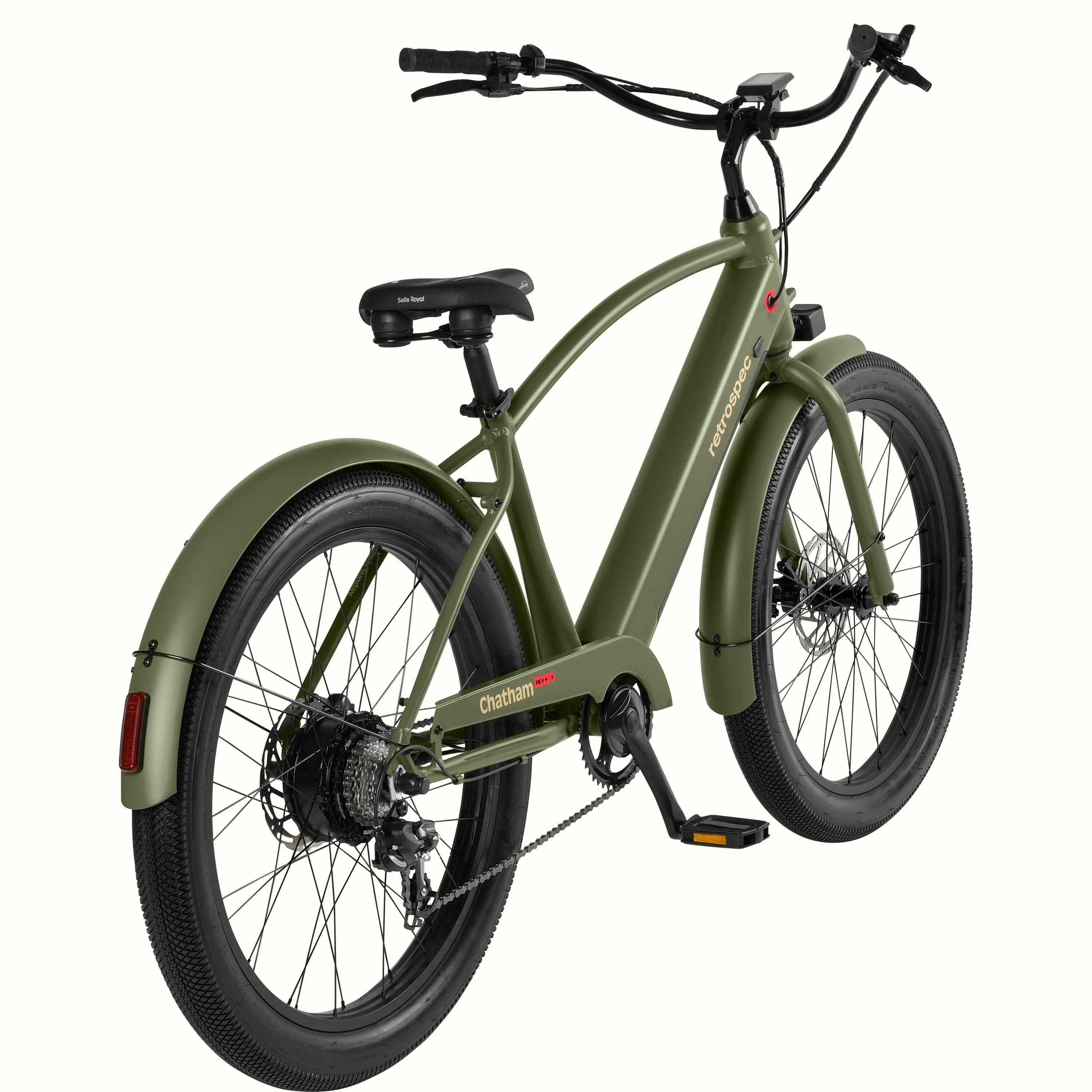 Chatham Rev+ 2 Beach Cruiser Electric Bike - Image 7
