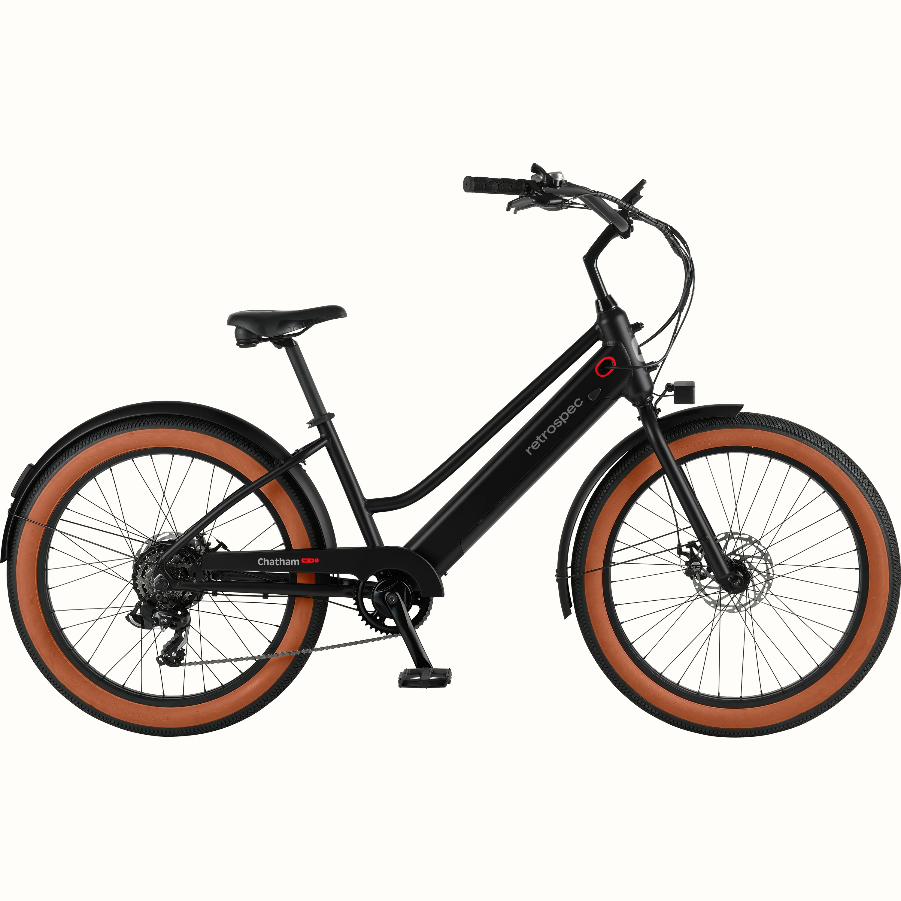 Chatham Rev+ 2 Beach Cruiser Electric Bike - Step Through - Image 19