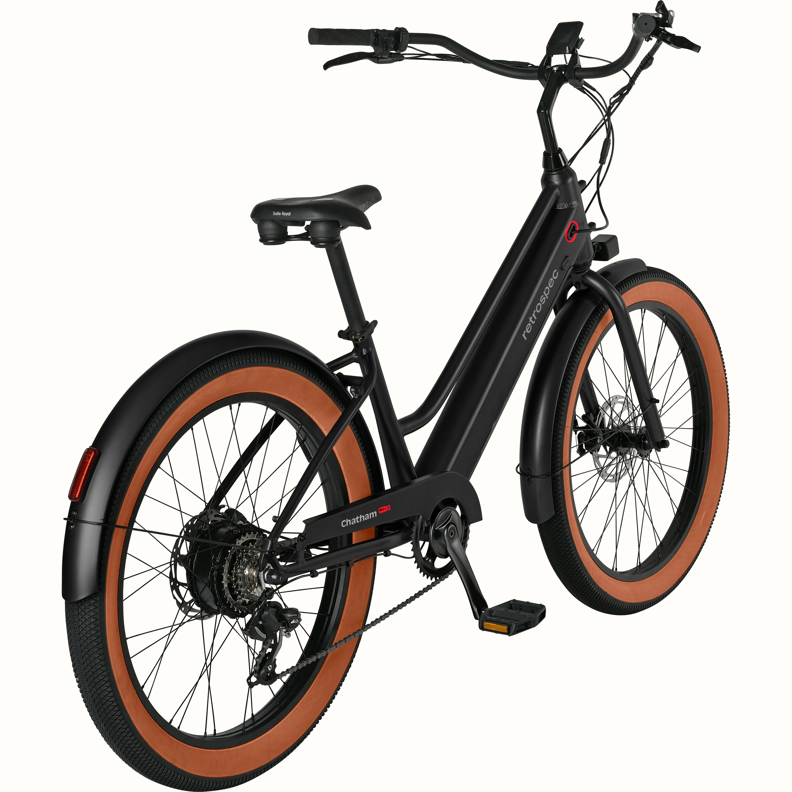 Chatham Rev+ 2 Beach Cruiser Electric Bike - Step Through - Image 23