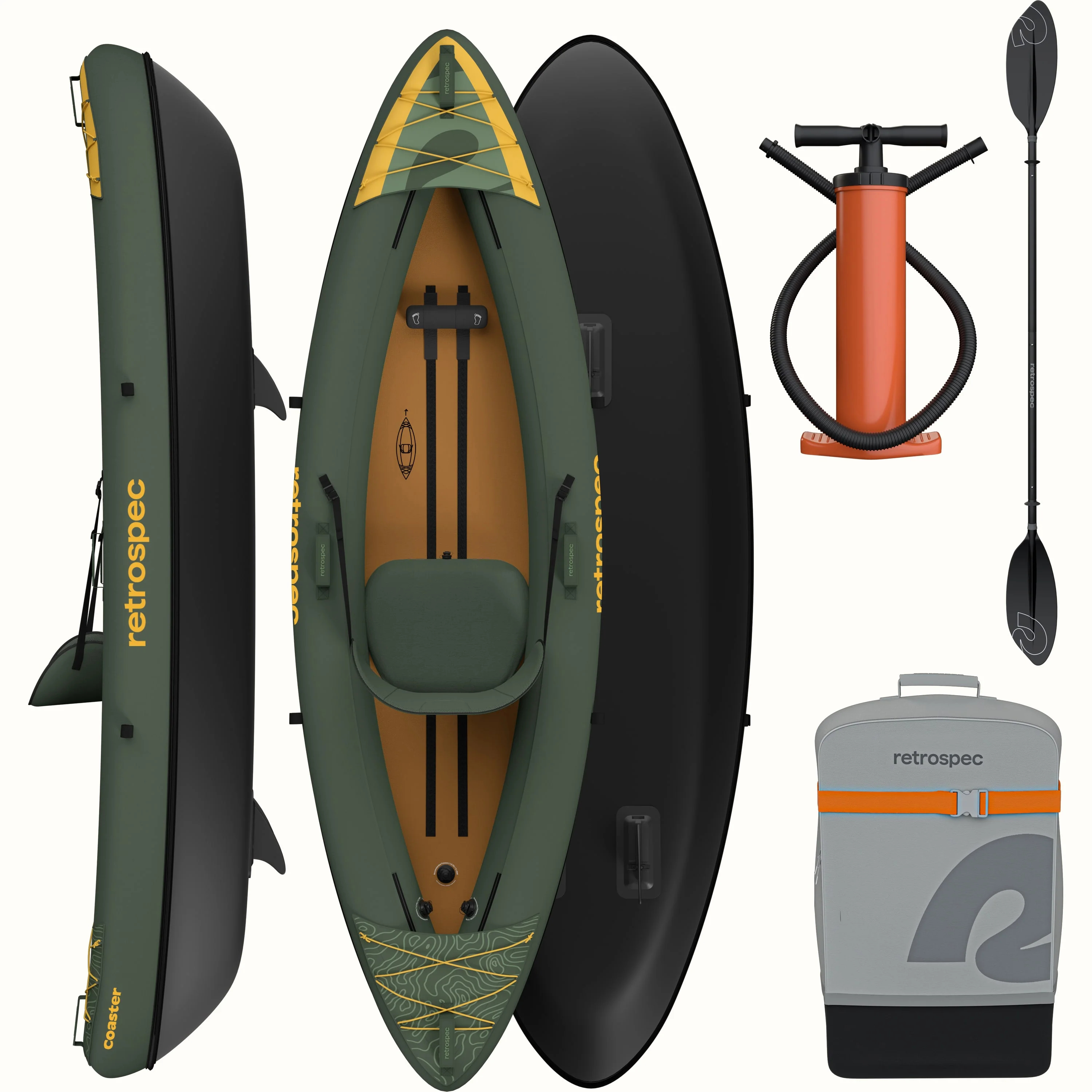 Coaster Inflatable Kayak - Single - Image 3
