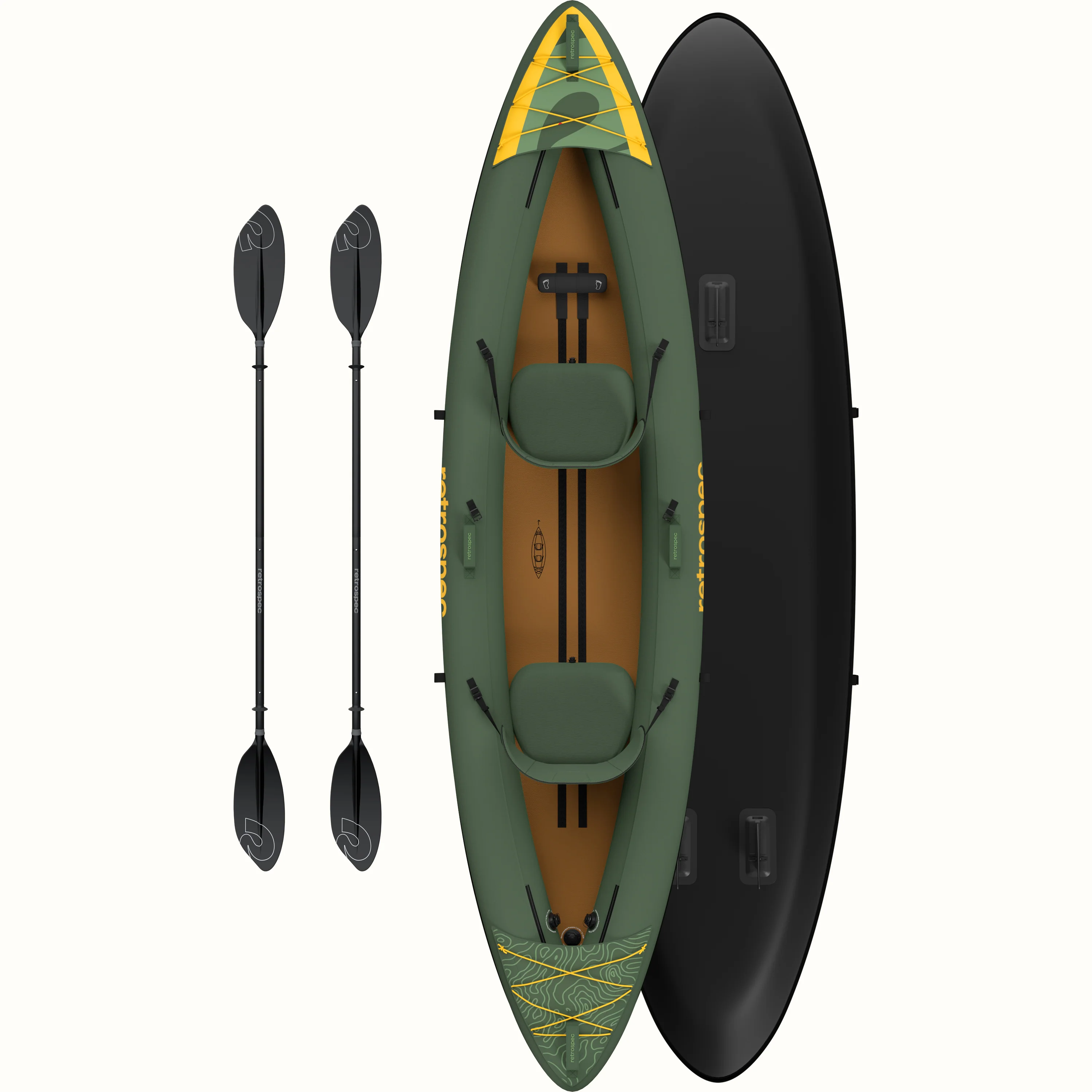 Coaster Inflatable Kayak - Tandem - Image 11