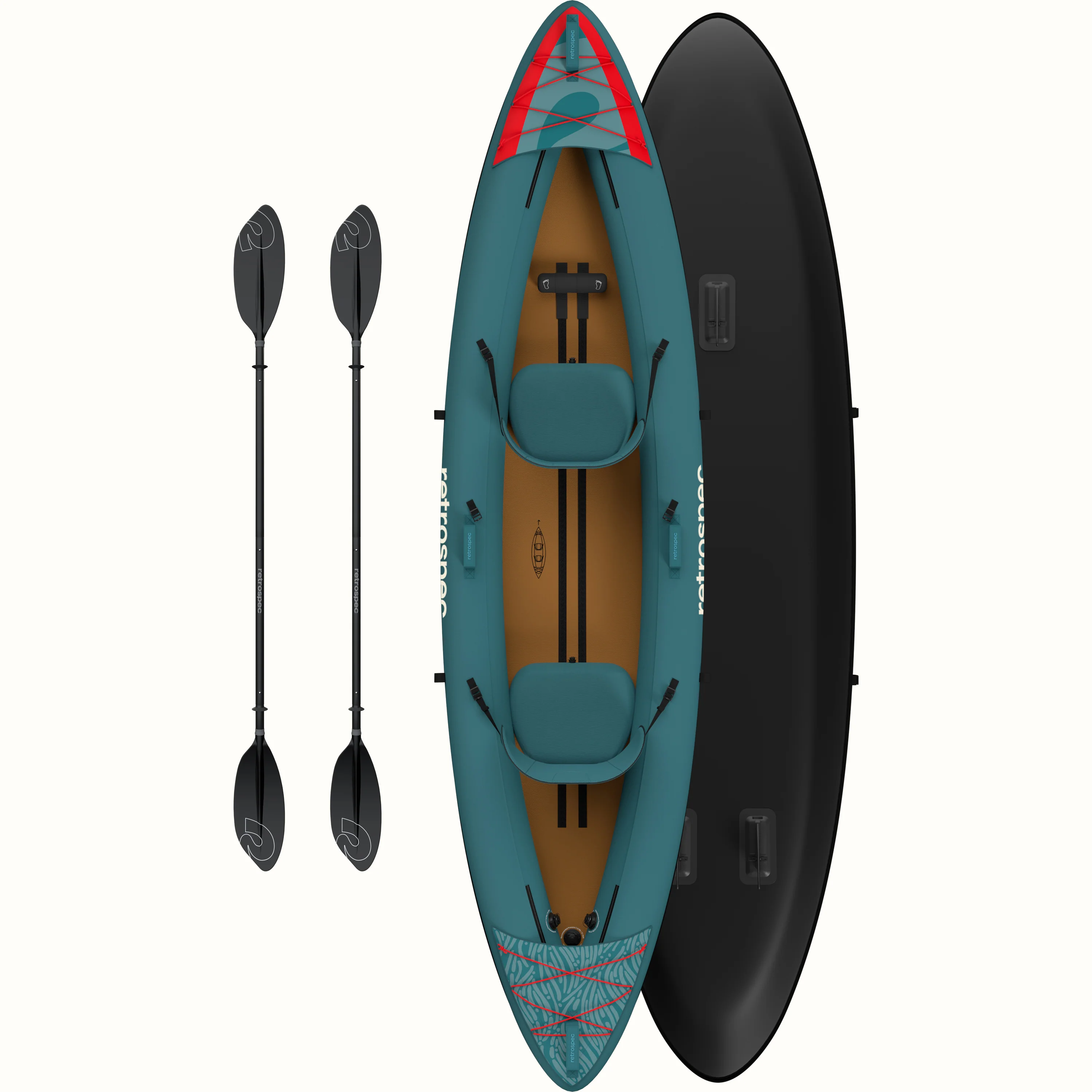 Coaster Inflatable Kayak - Tandem - Image 19