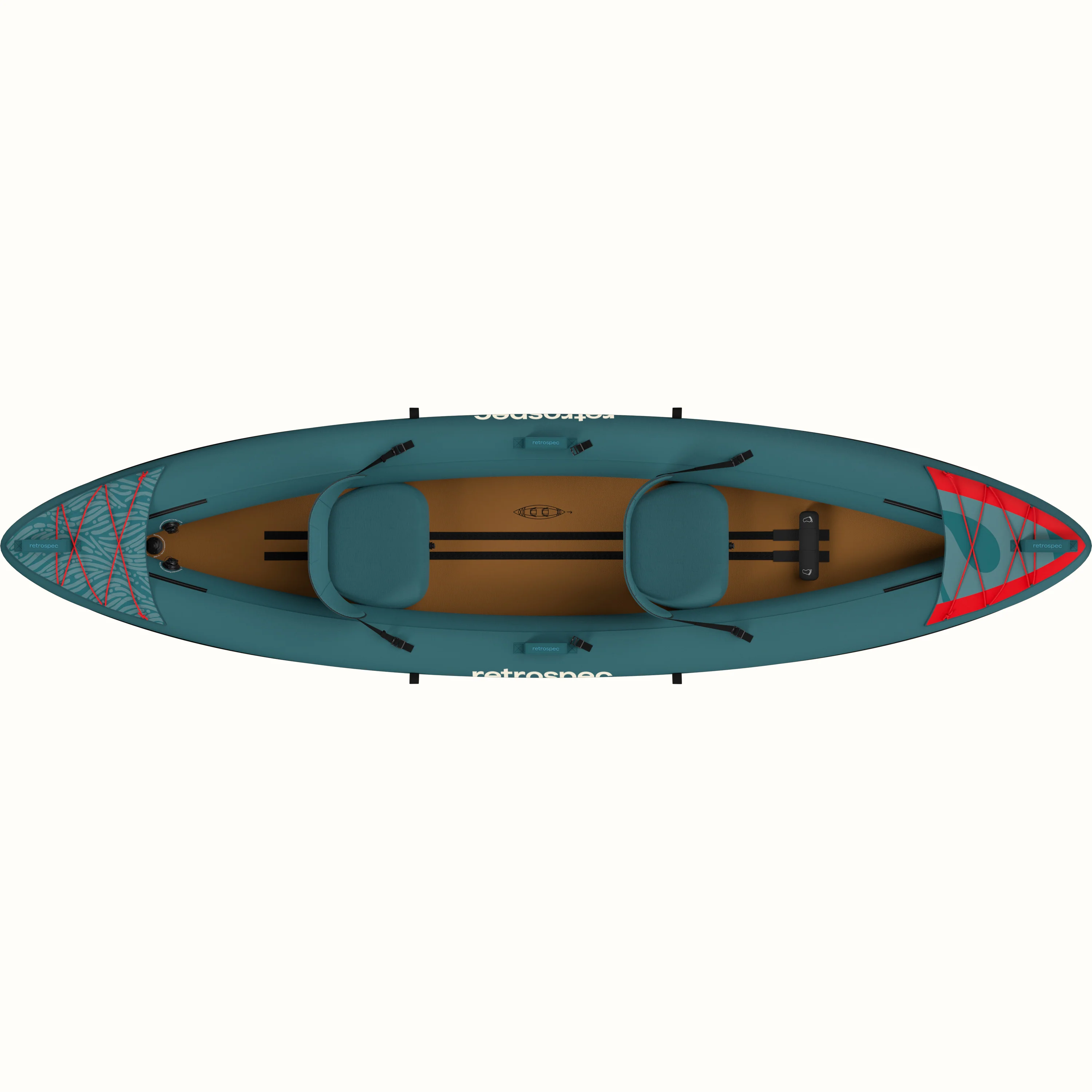 Coaster Inflatable Kayak - Tandem - Image 24