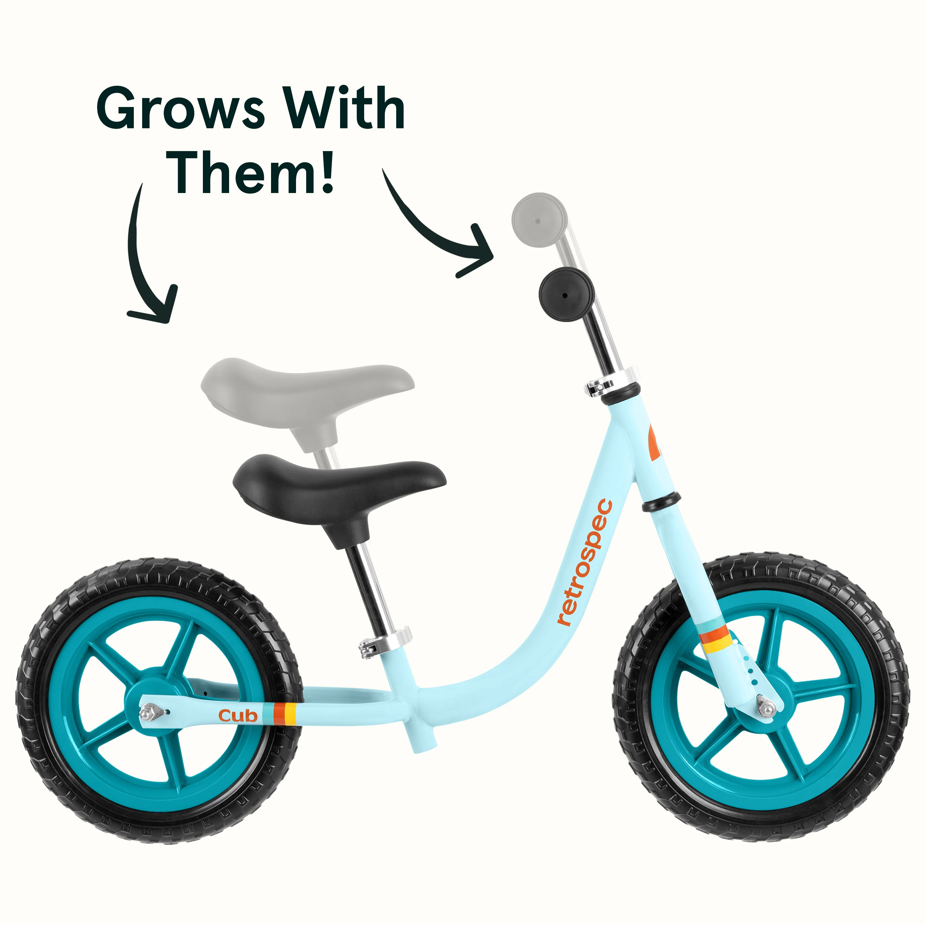Cub 12" Kids Balance Bike (18 mos-4 yrs) - Image 23
