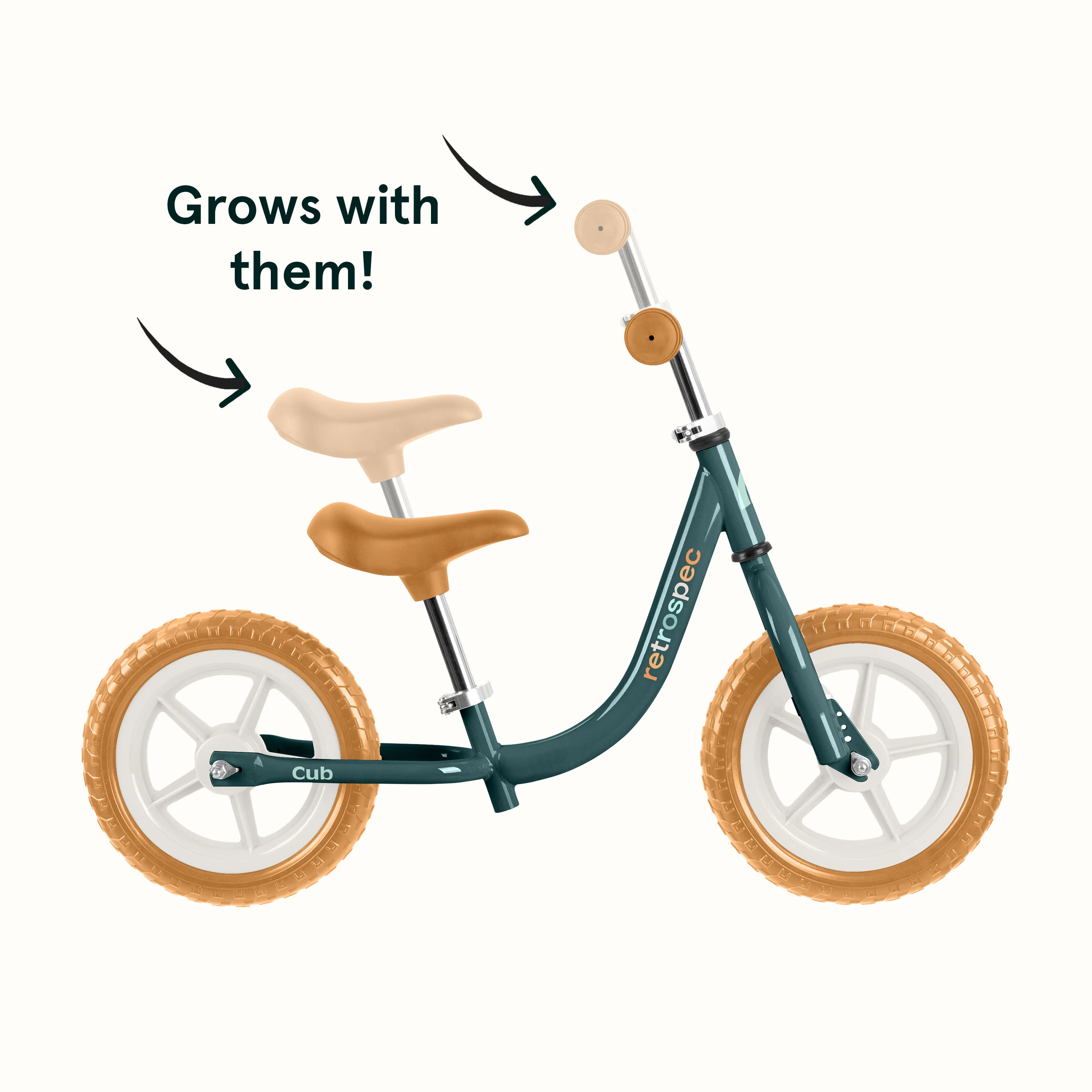 Cub 12" Kids Balance Bike (18 mos-4 yrs) - Image 35