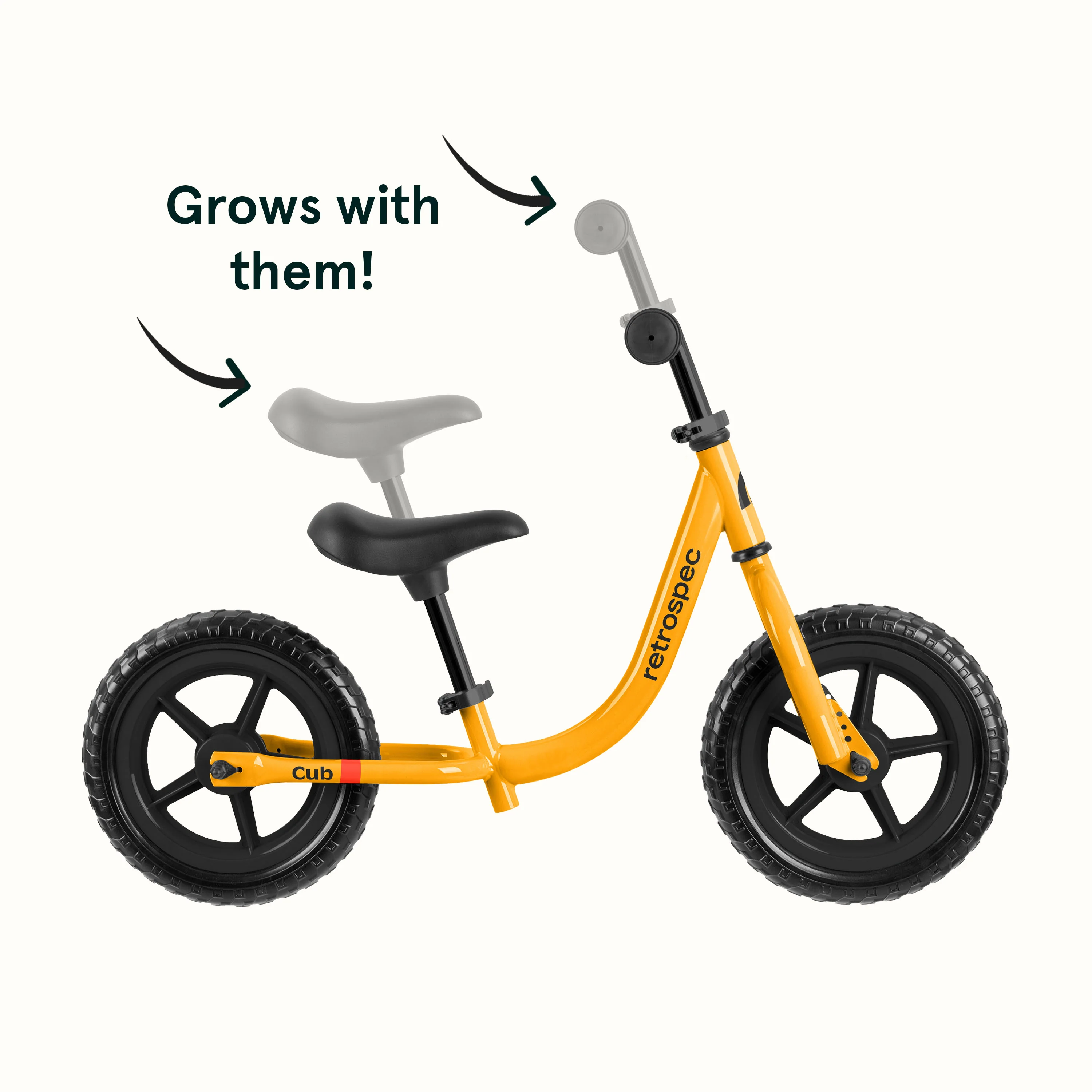 Cub 12" Kids Balance Bike (18 mos-4 yrs) - Image 41