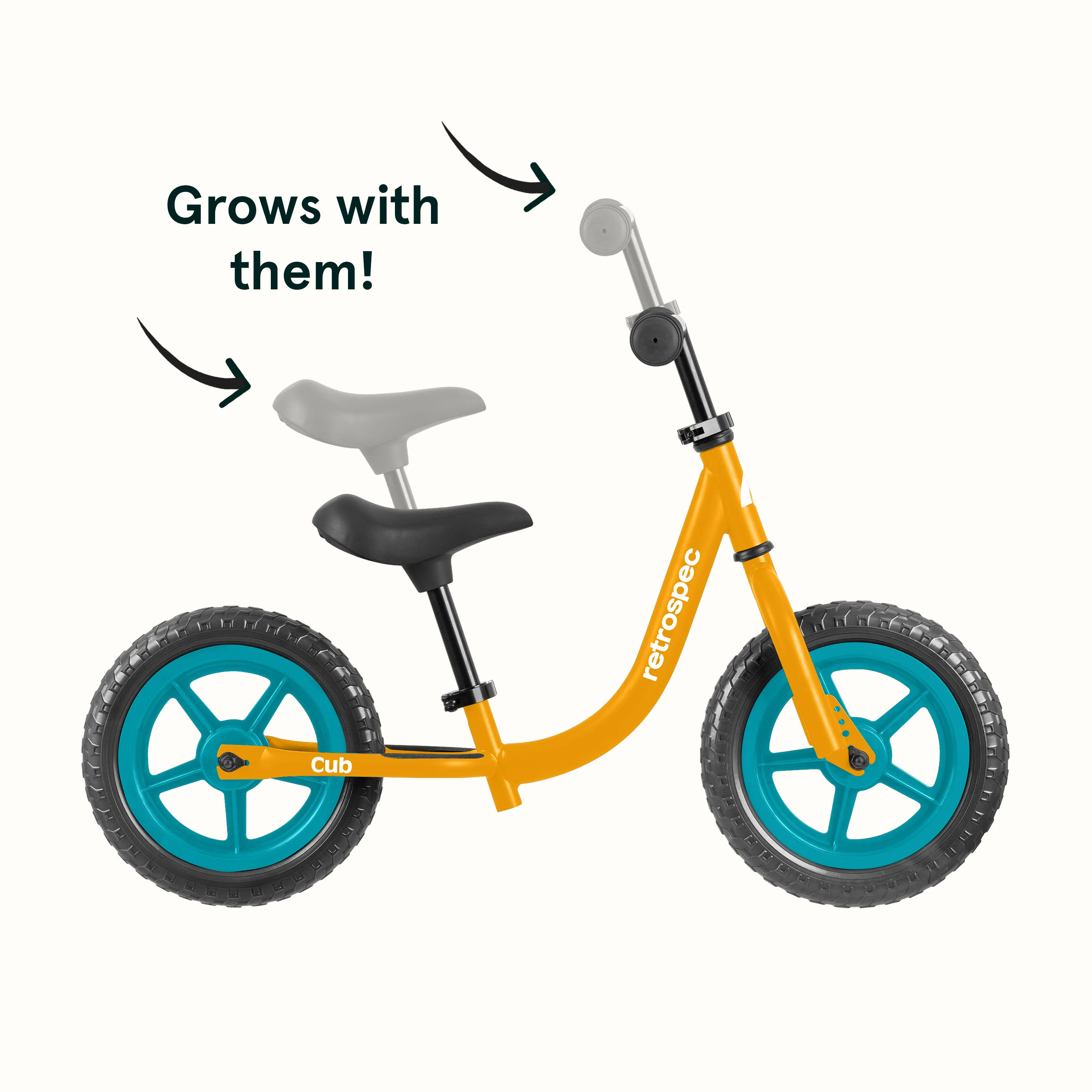 Cub 12" Kids Balance Bike (18 mos-4 yrs) - Image 59