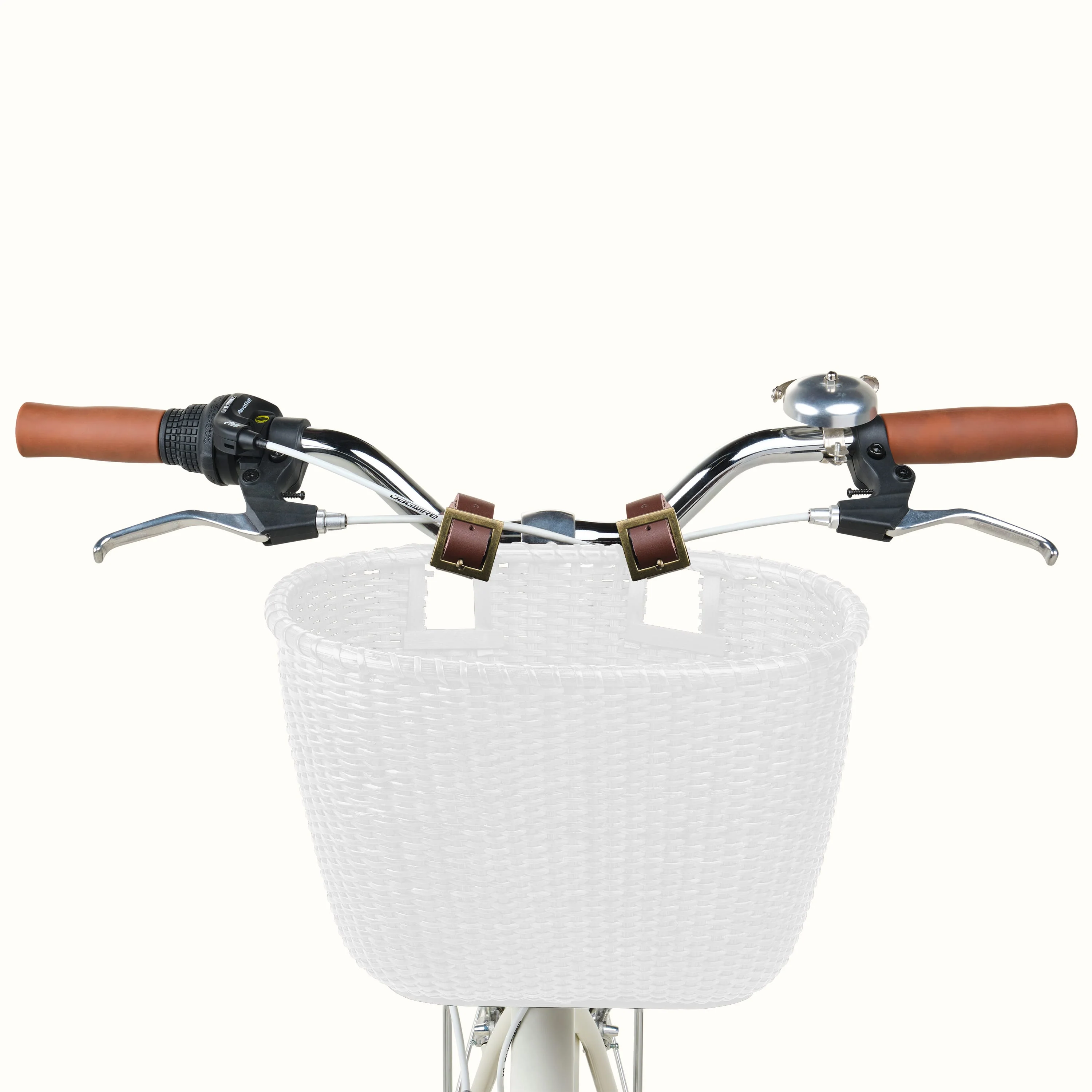 Dreamcatcher Handwoven Cane Bike Basket - Image 13