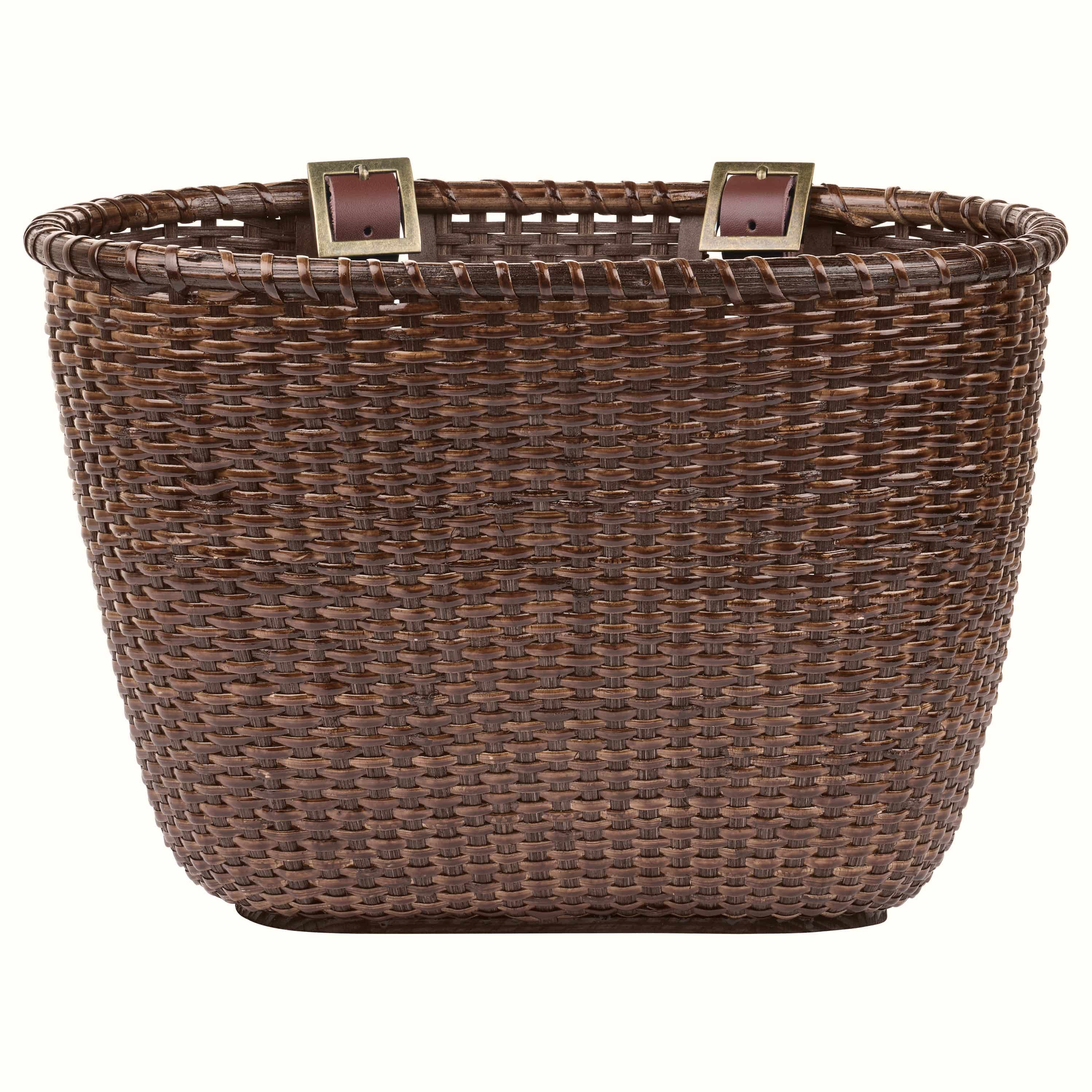 Dreamcatcher Handwoven Cane Bike Basket - Image 4