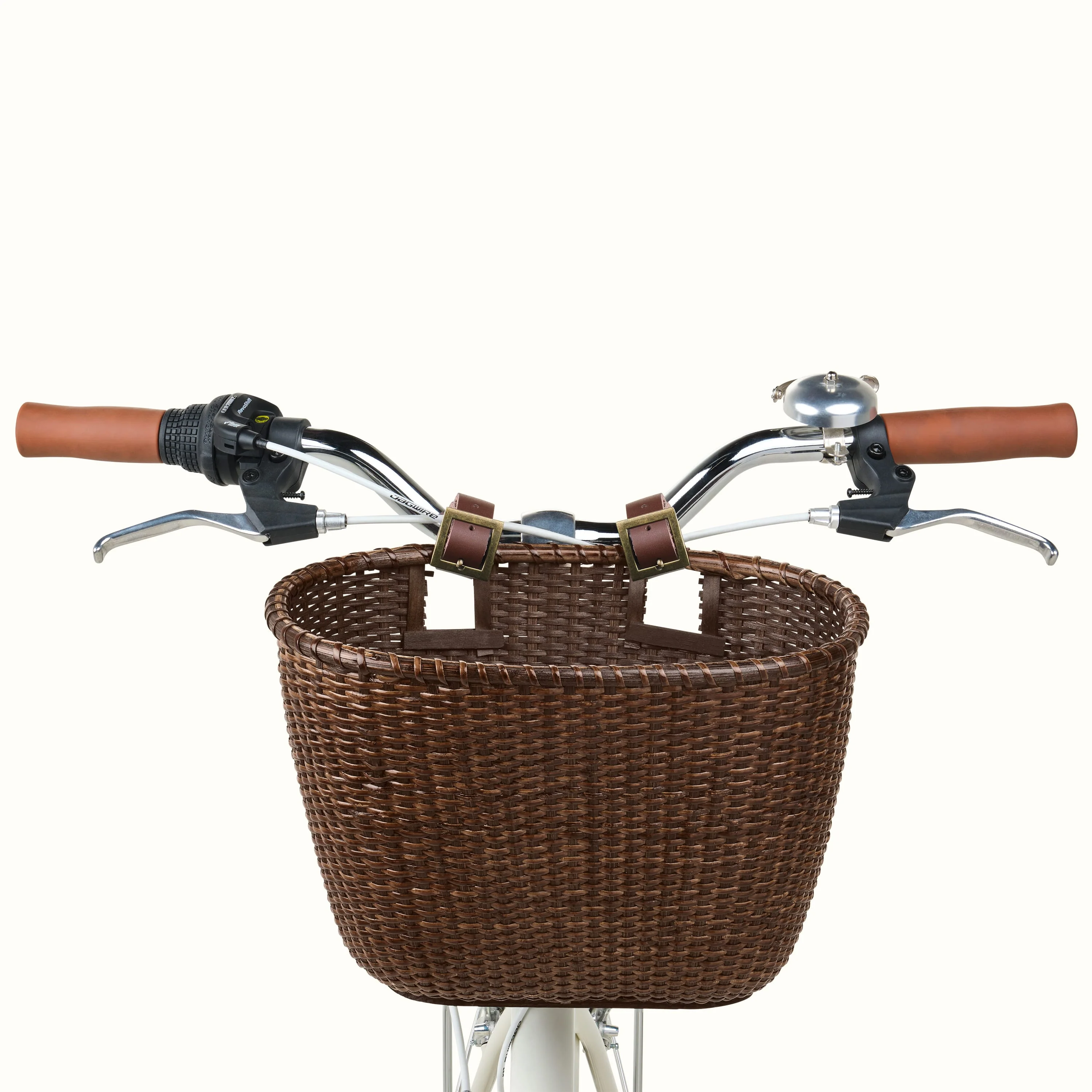 Dreamcatcher Handwoven Cane Bike Basket - Image 6