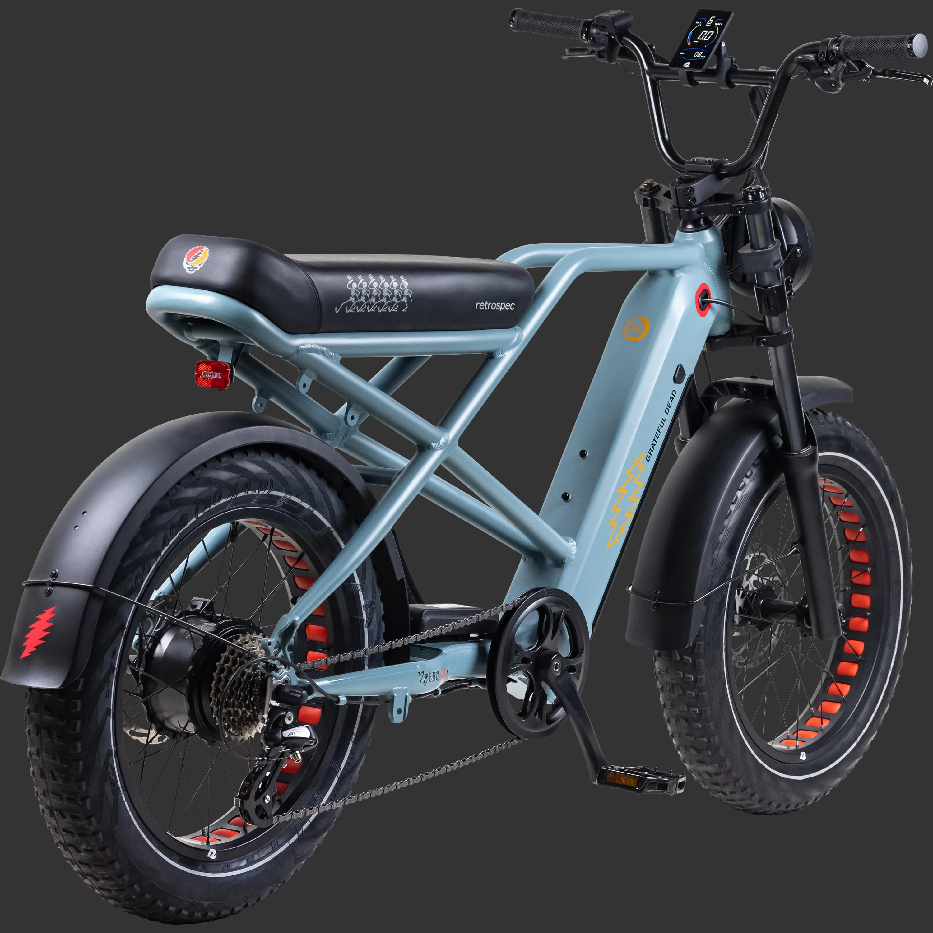 Grateful Dead Valen Rev+ Fat Tire Electric Bike - Image 5