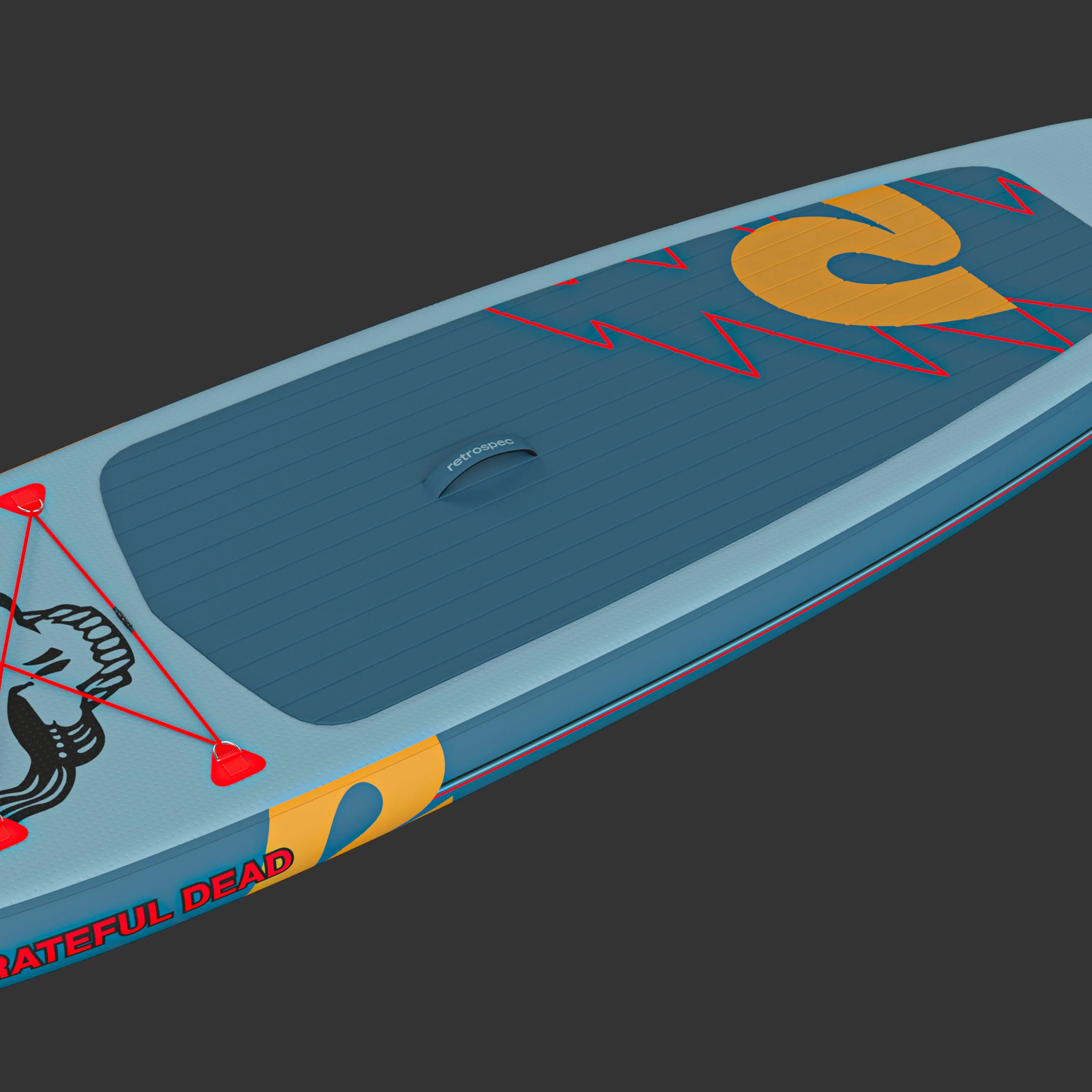 Grateful Dead Weekender Inflatable Stand Up Paddle Board 10’6” - Image 4
