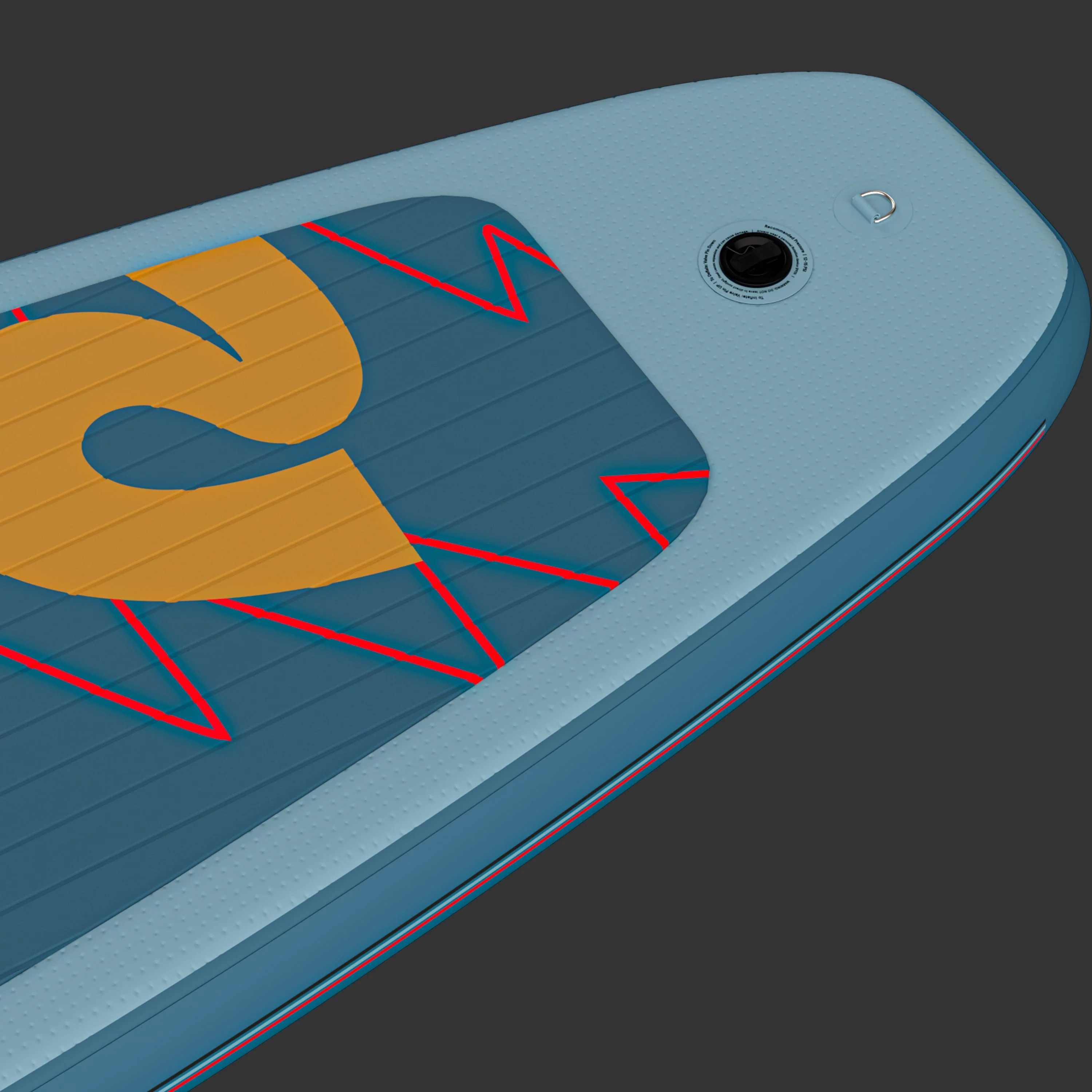 Grateful Dead Weekender Inflatable Stand Up Paddle Board 10’6” - Image 6