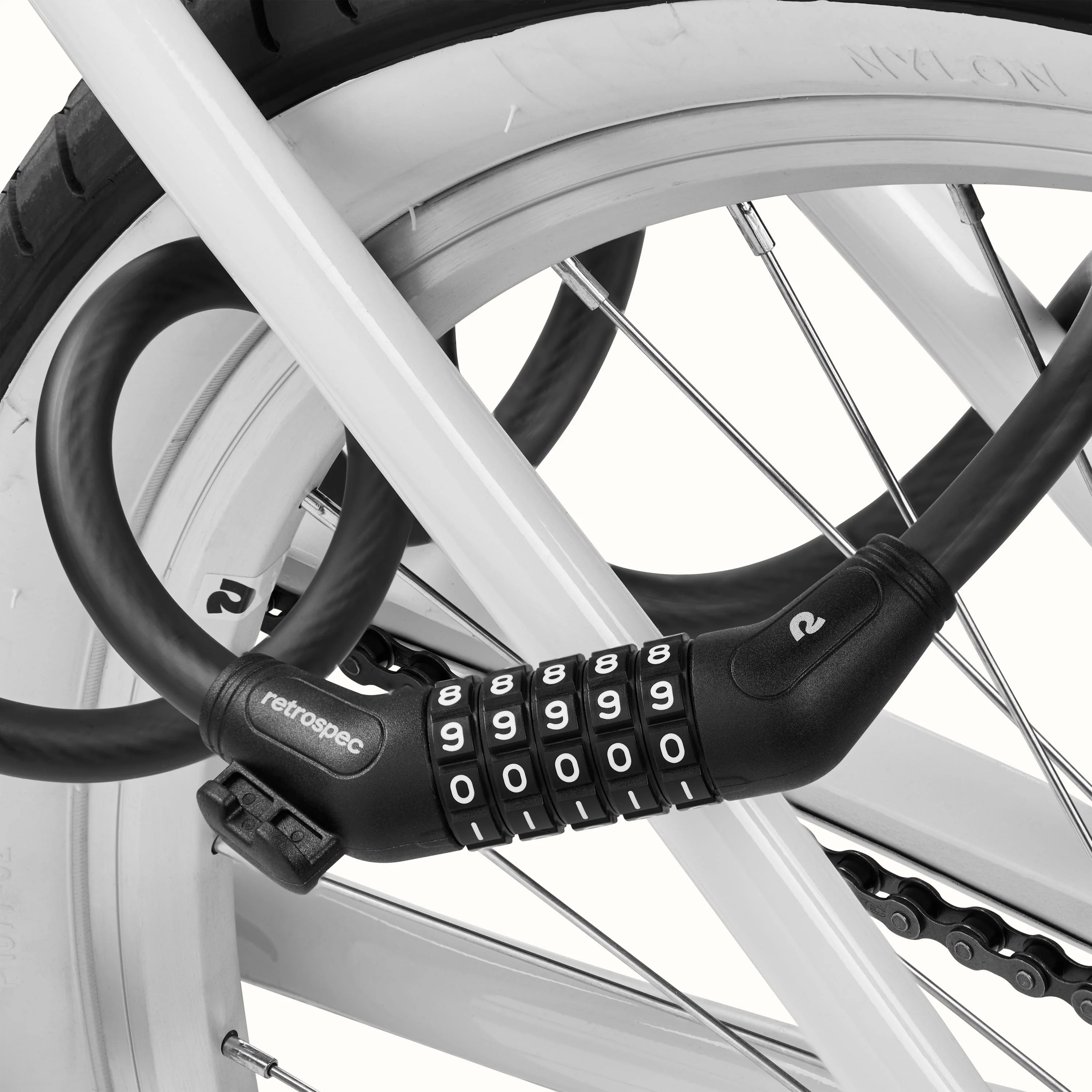 Grizzly Plus Integrated Combo Cable Bike Lock - 12mm - Image 26