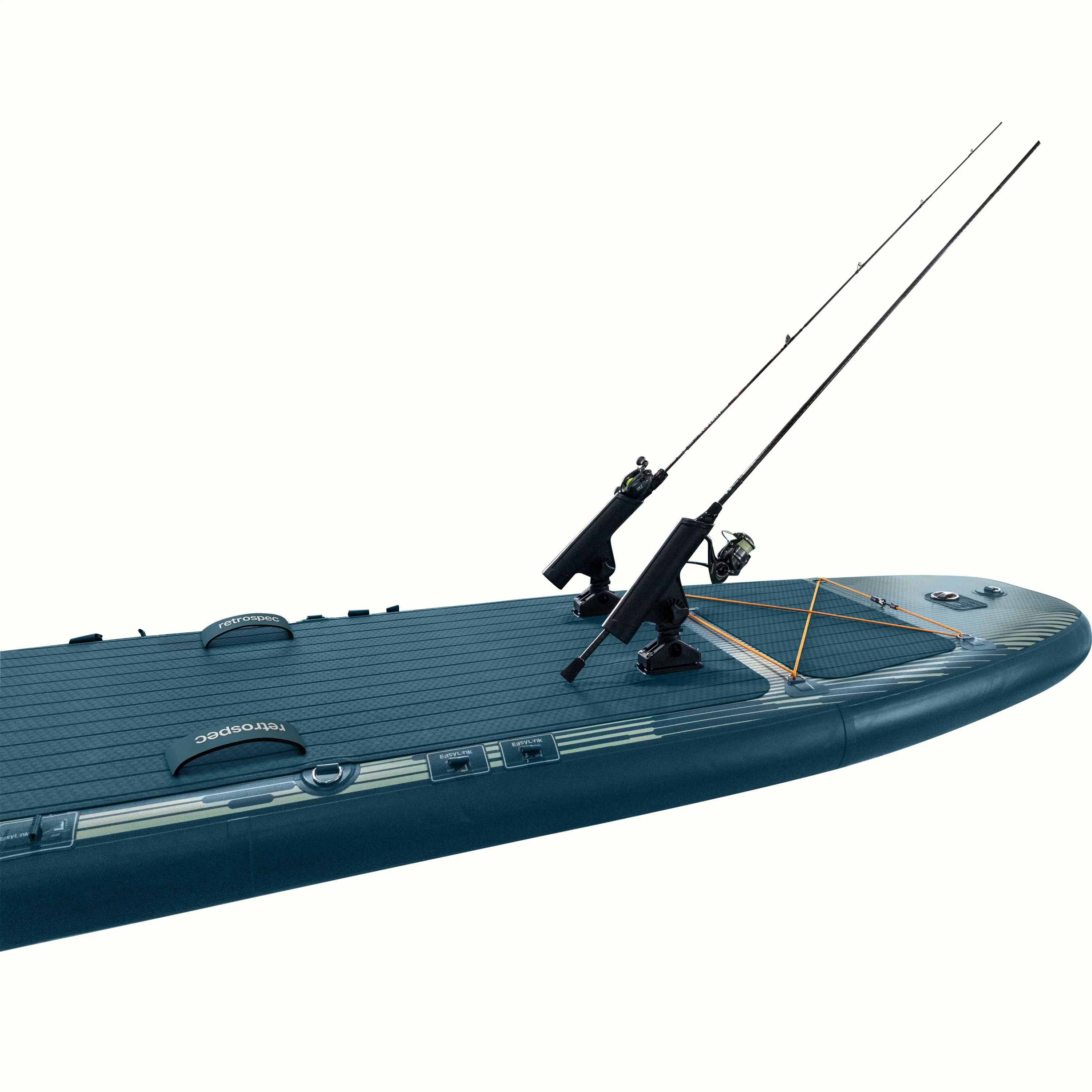 June Inflatable Fishing Paddle Board Kayak Hybrid 11’6” - Image 6