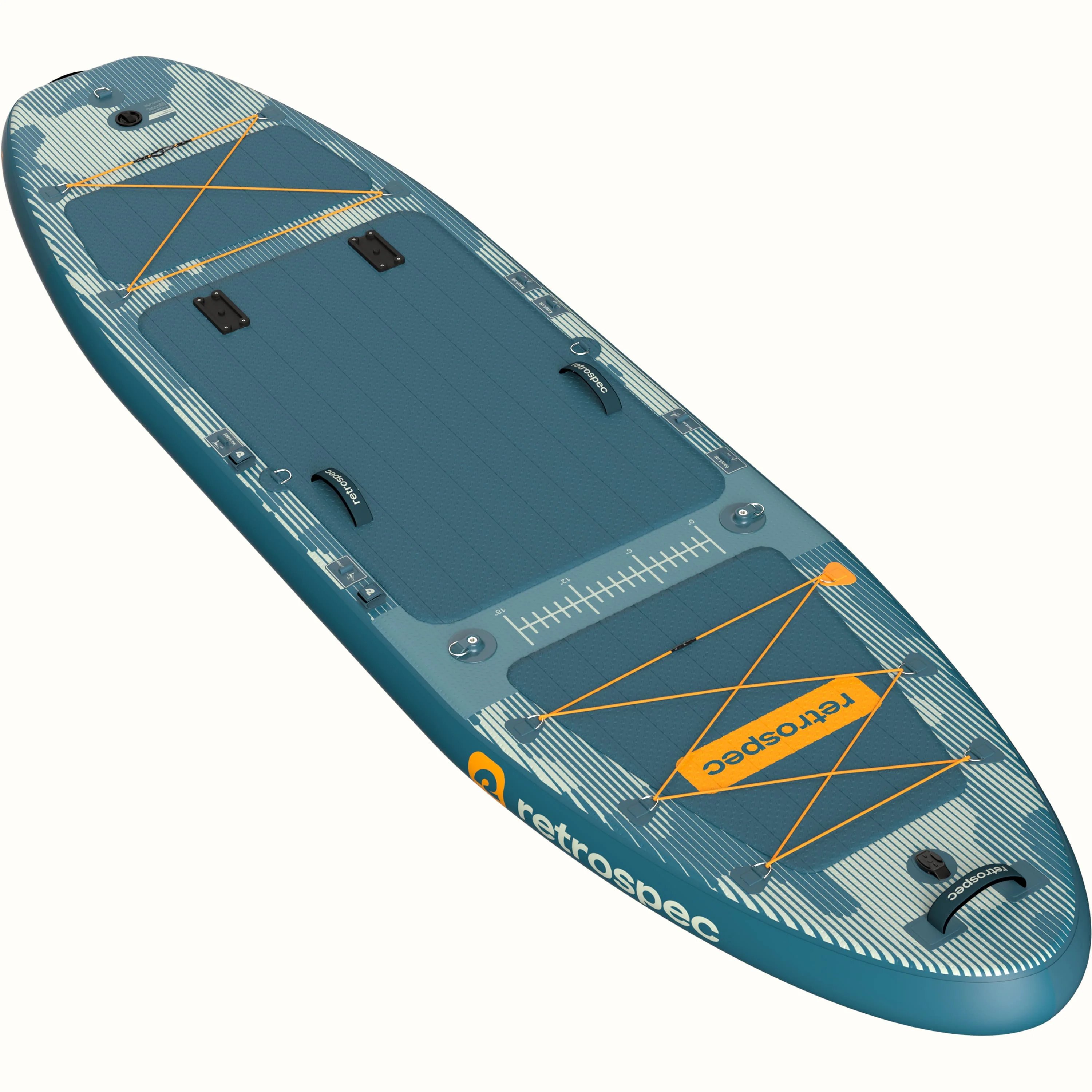 June Inflatable Fishing Paddle Board Kayak Hybrid 11’6” - Image 8