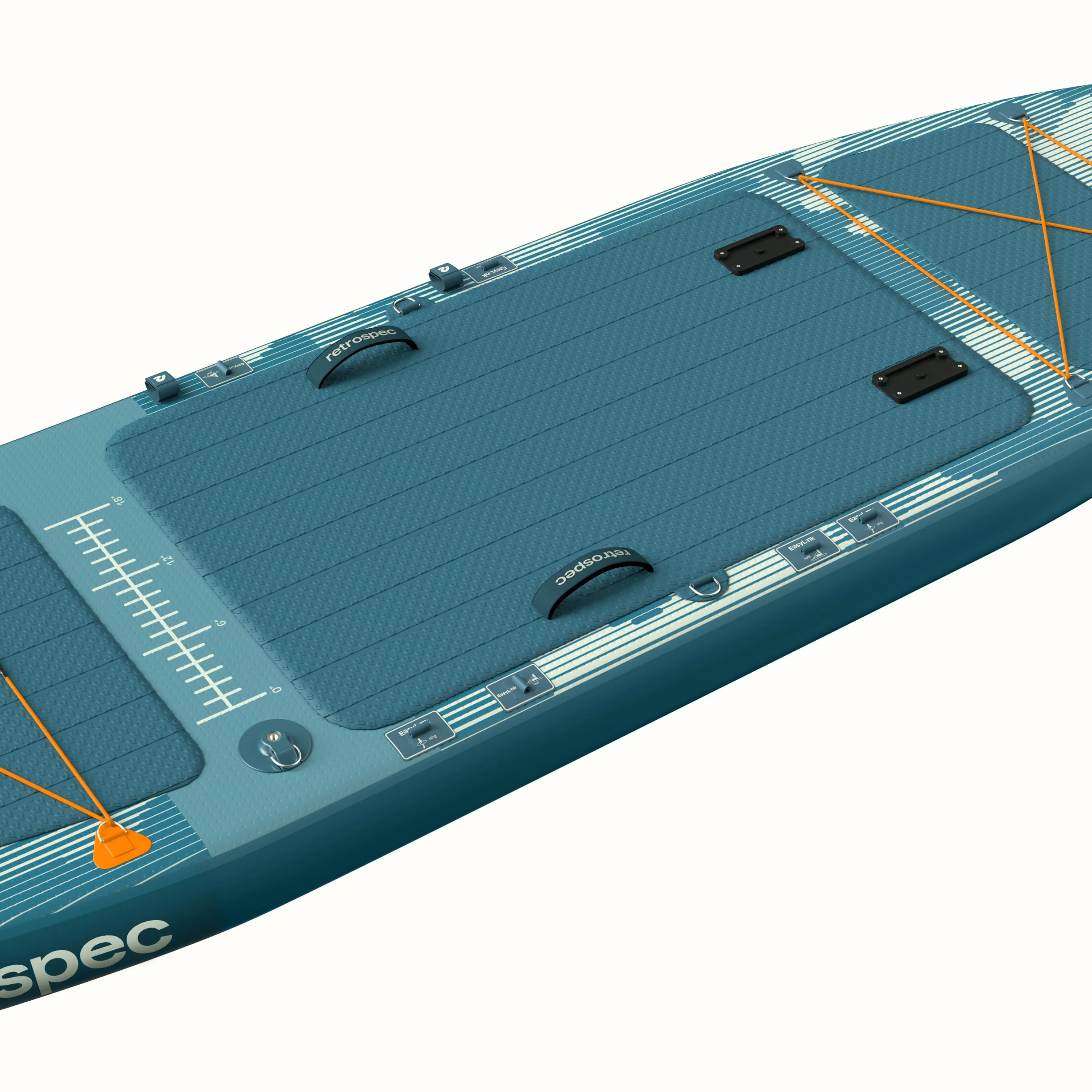 June Inflatable Fishing Paddle Board Kayak Hybrid 11’6” - Image 9