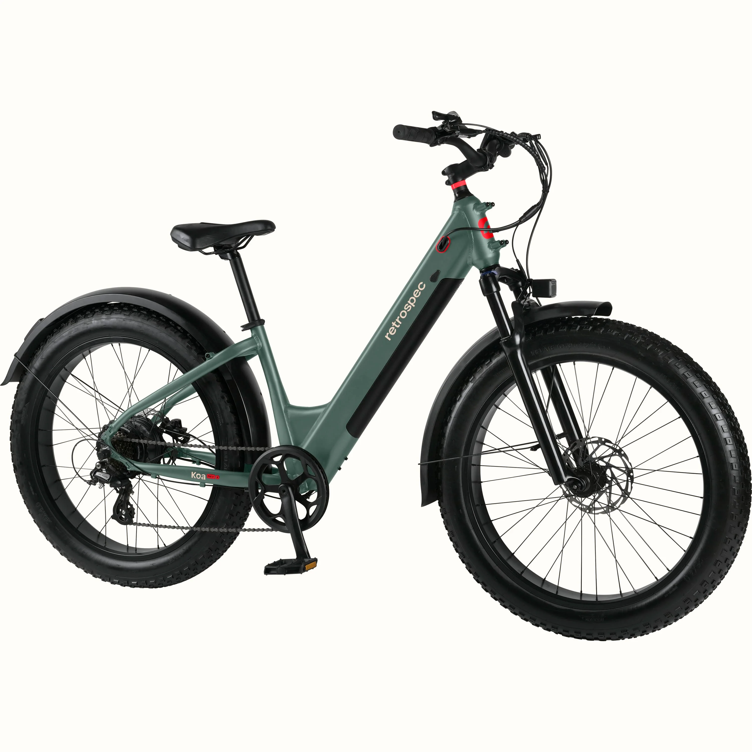 Koa Rev 3 Fat Tire Electric Bike - Step Through - Image 6