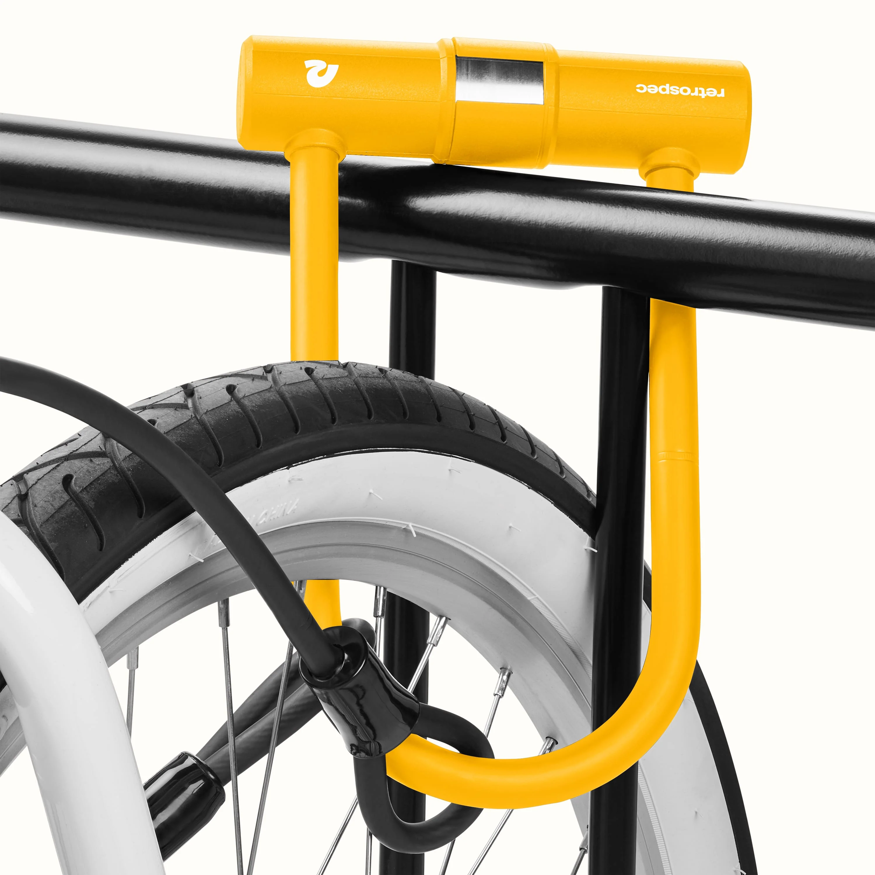 Lookout U-Lock Bike Lock With Cable - 14mm - Image 9