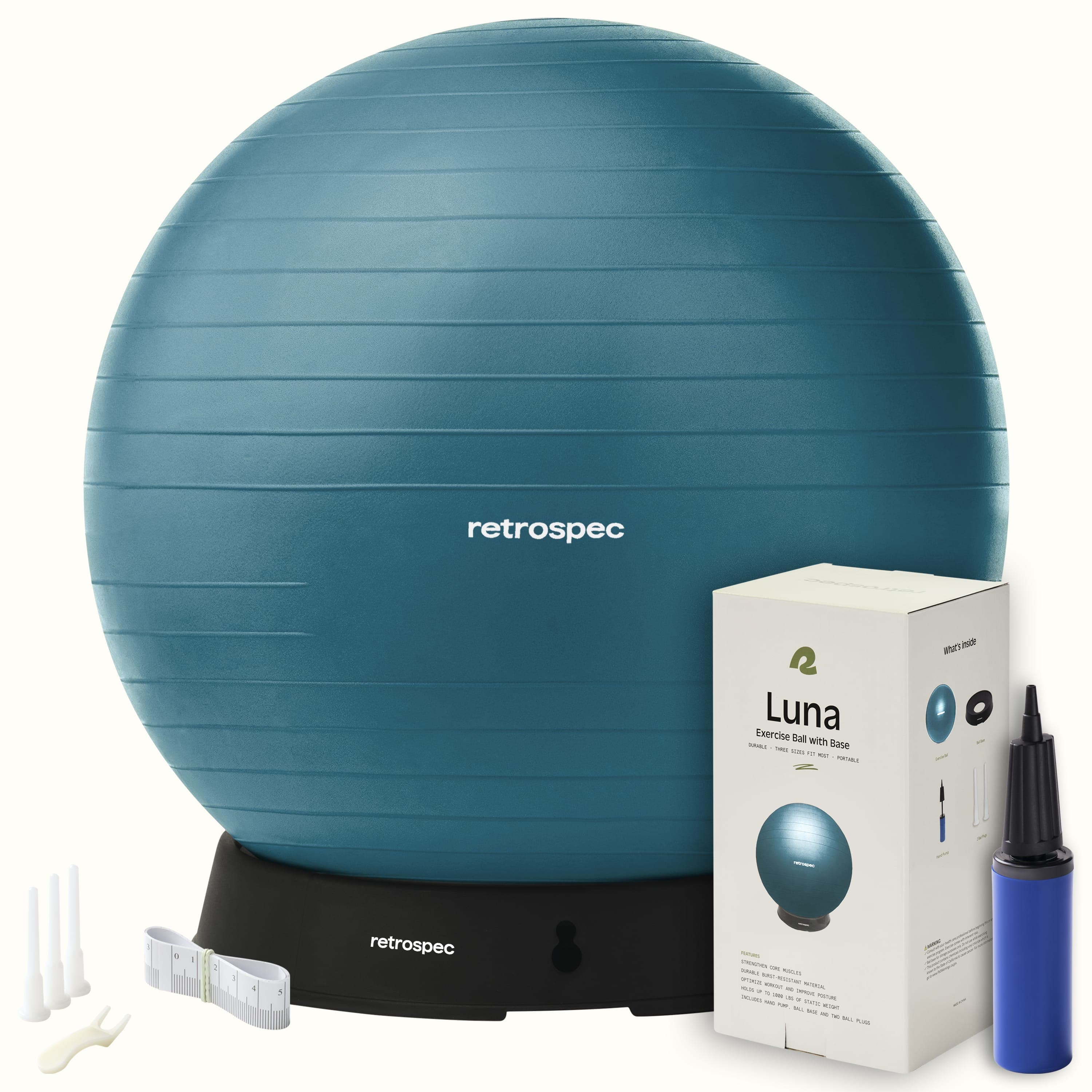 Luna Exercise Ball & Base - Image 11