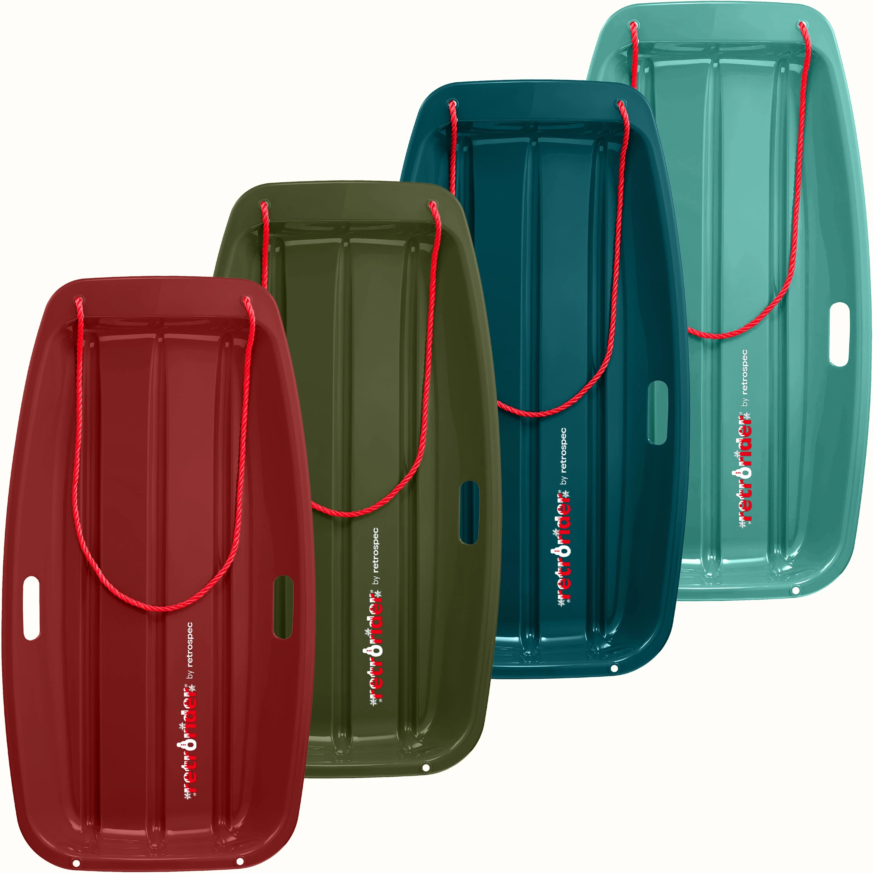 Retrorider Toboggan Snow Sled - 35”/48” - Image 27