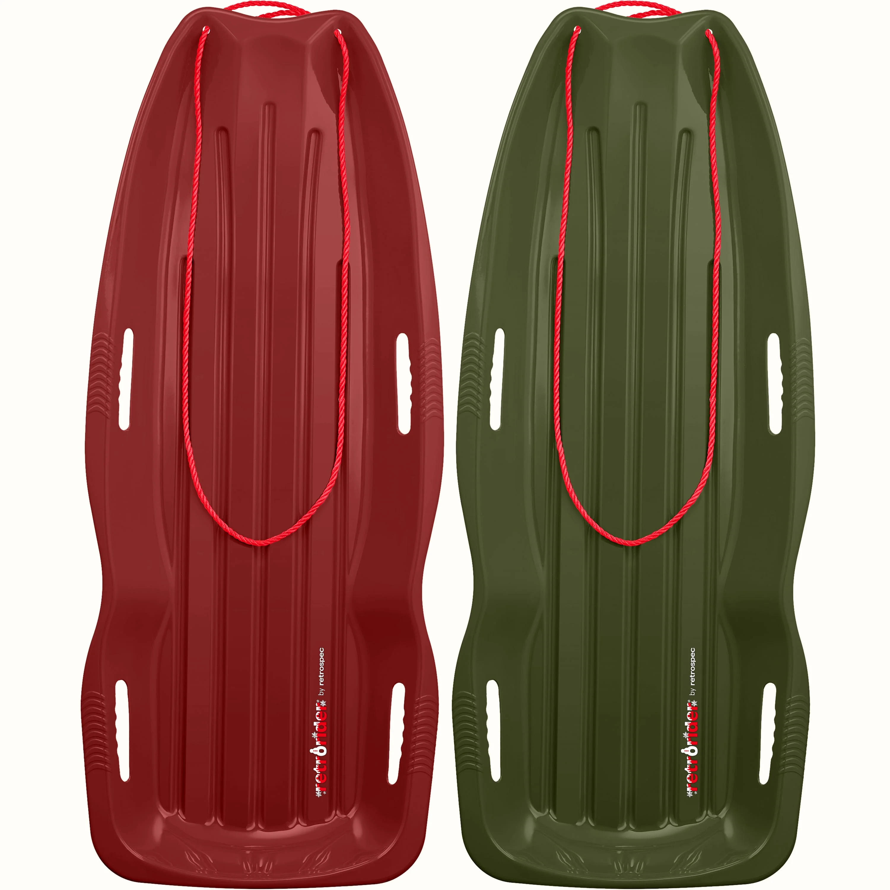 Retrorider Toboggan Snow Sled - 35”/48” - Image 36