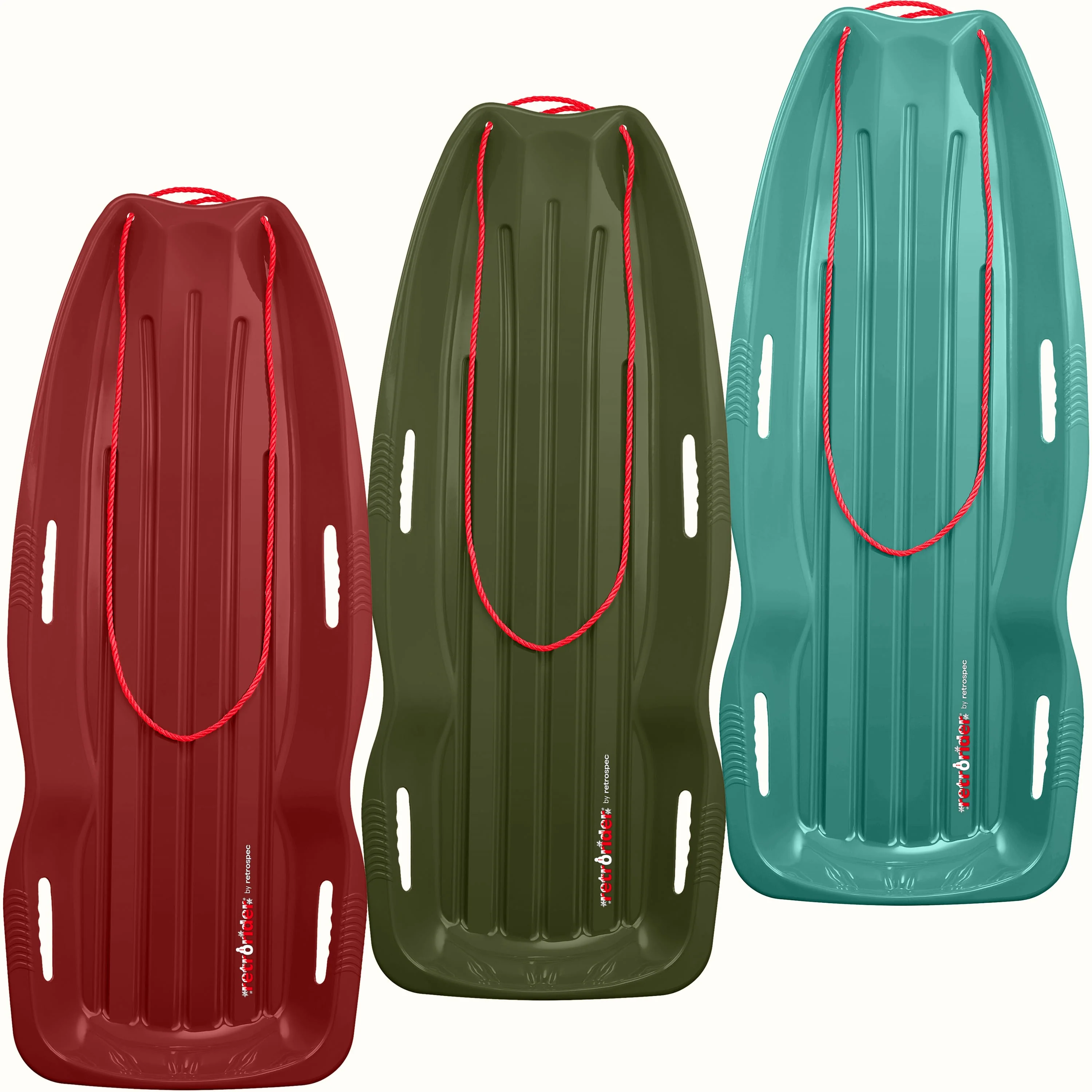 Retrorider Toboggan Snow Sled - 35”/48” - Image 47