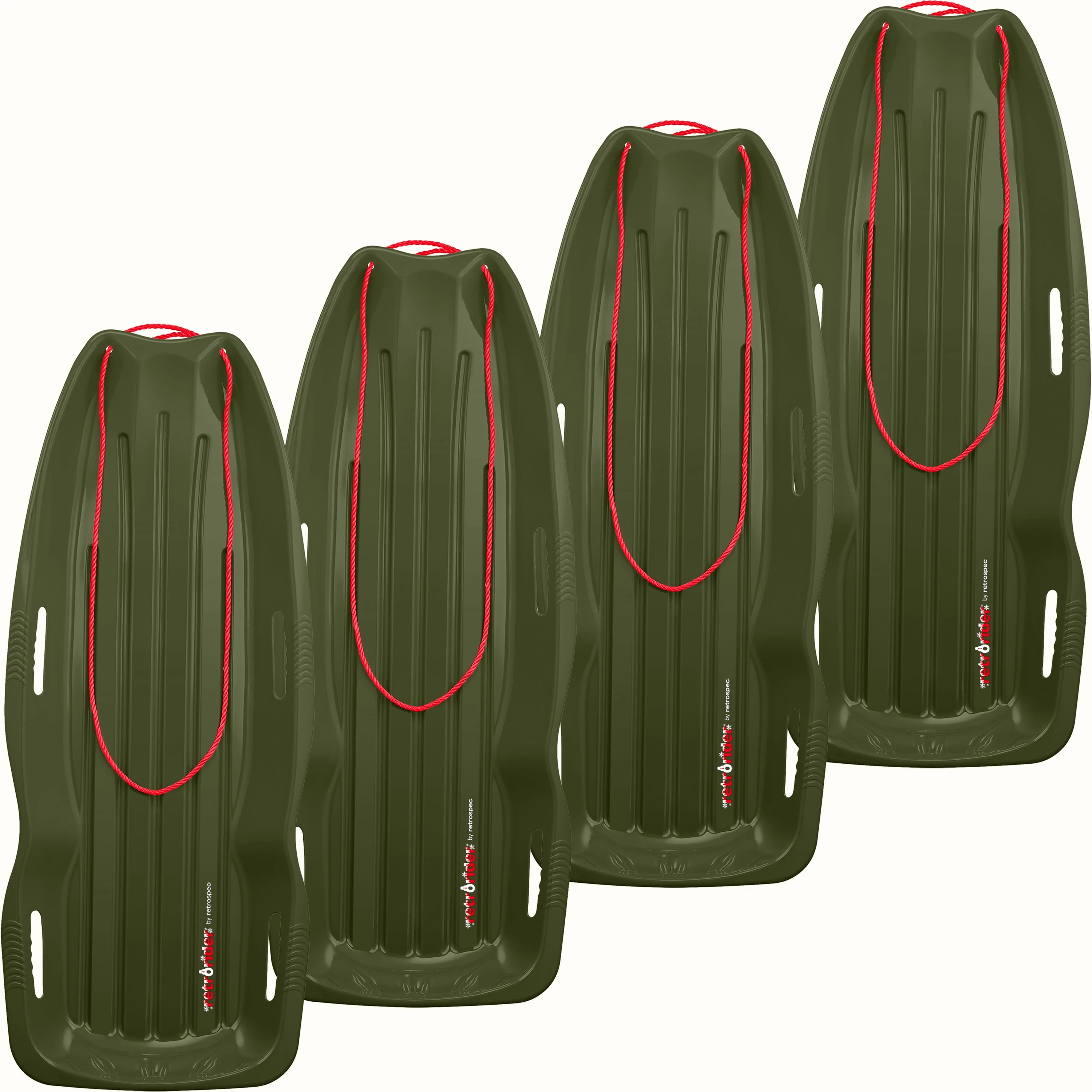 Retrorider Toboggan Snow Sled - 35”/48” - Image 52