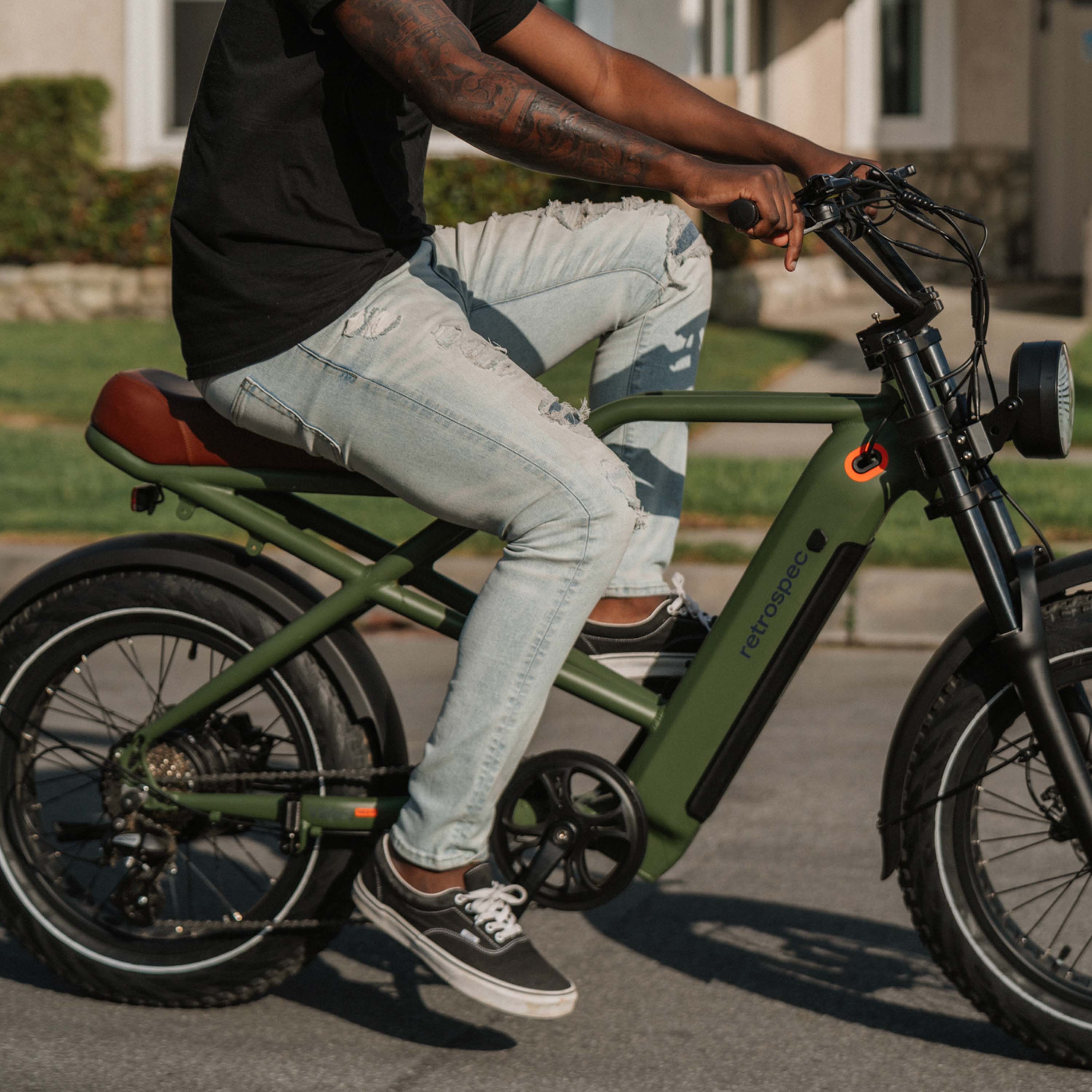 Valen Rev+ Fat Tire Electric Bike - Image 10
