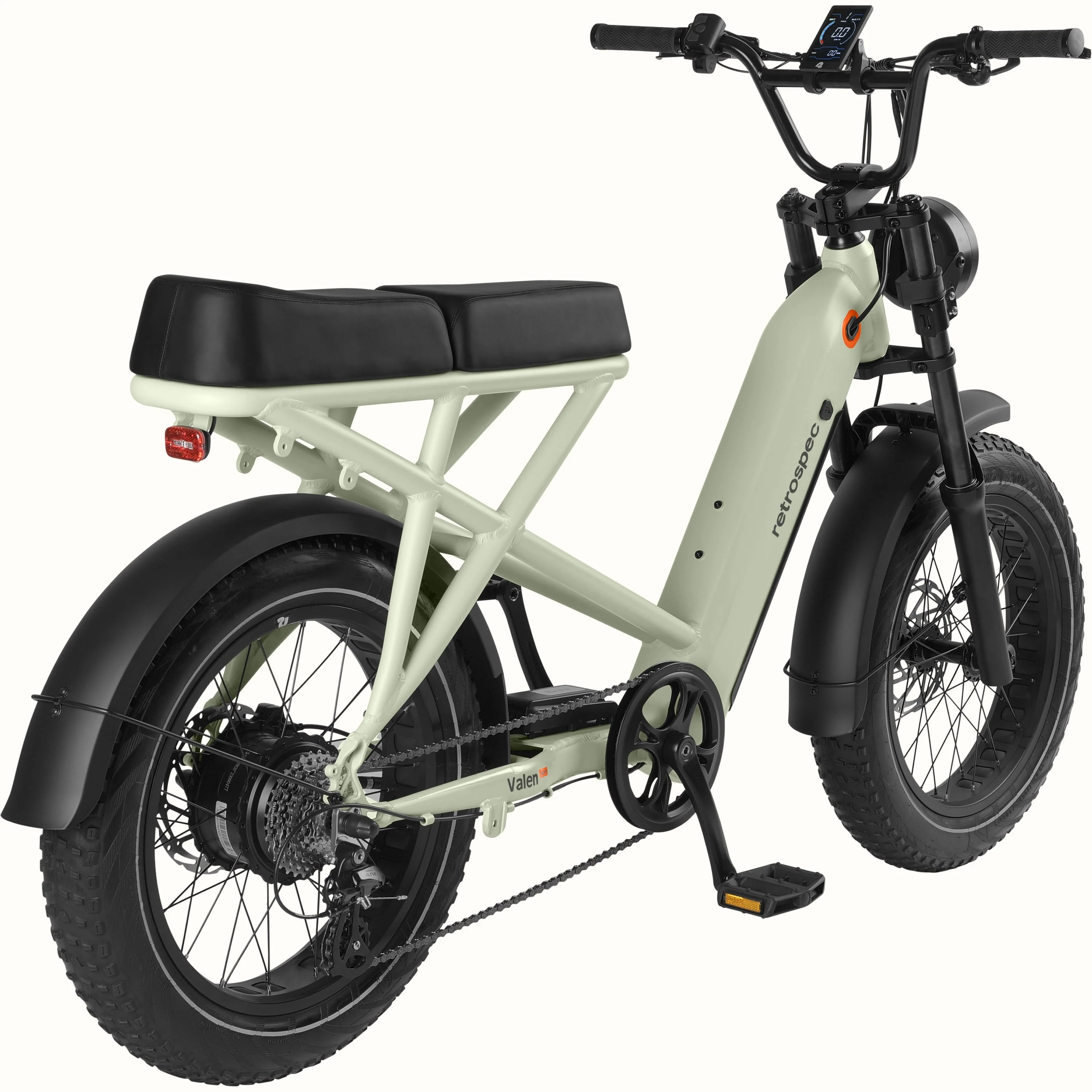 Valen Rev+ Fat Tire Electric Bike - Step Through - Image 13