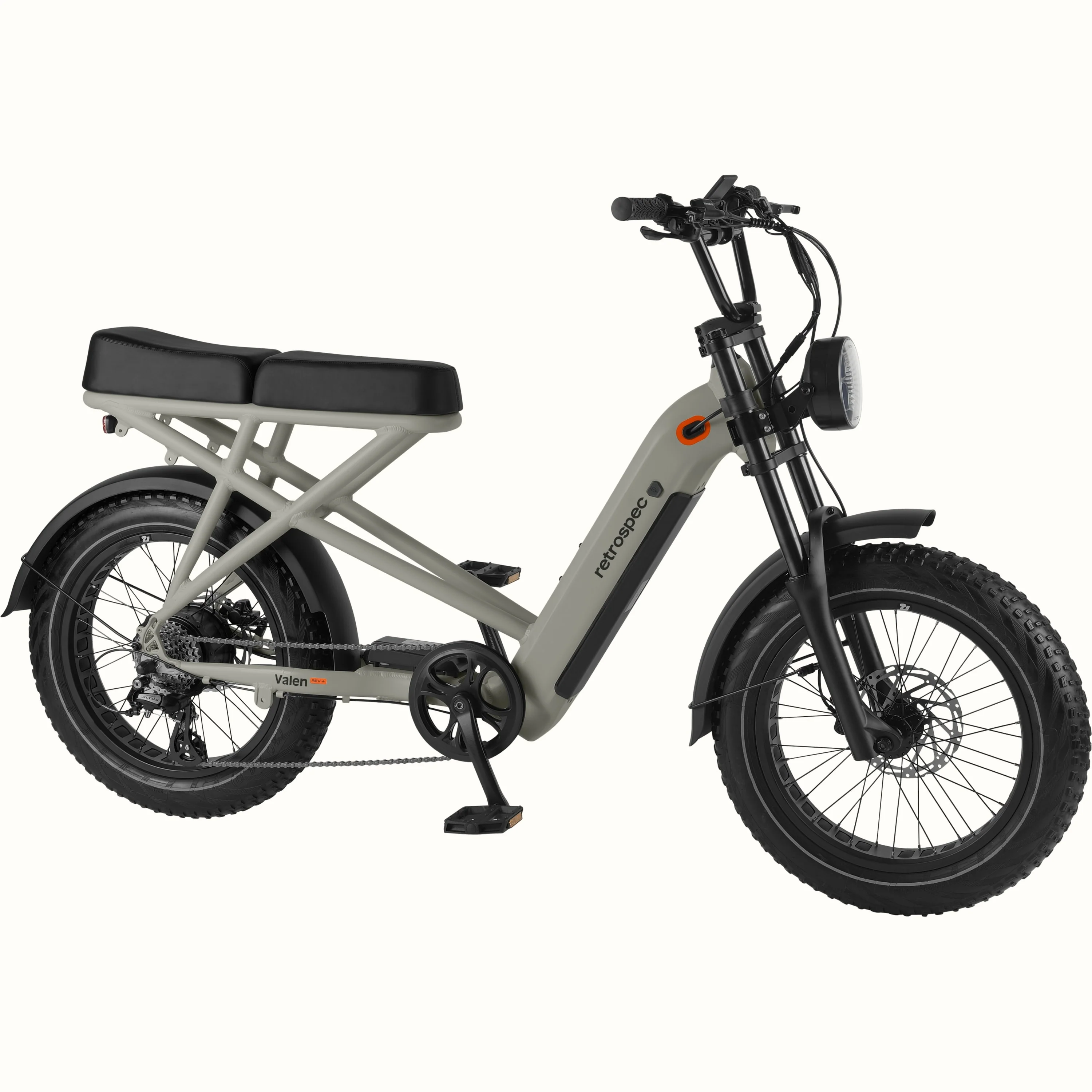 Valen Rev+ Fat Tire Electric Bike - Step Through - Image 3