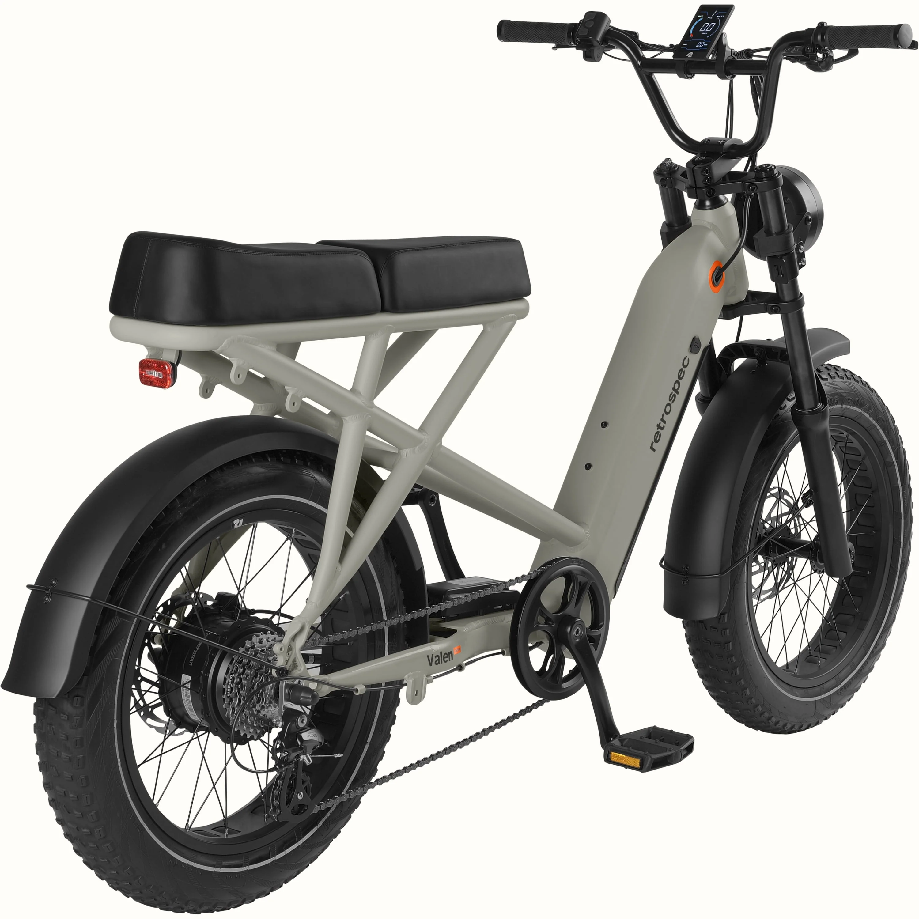 Valen Rev+ Fat Tire Electric Bike - Step Through - Image 5