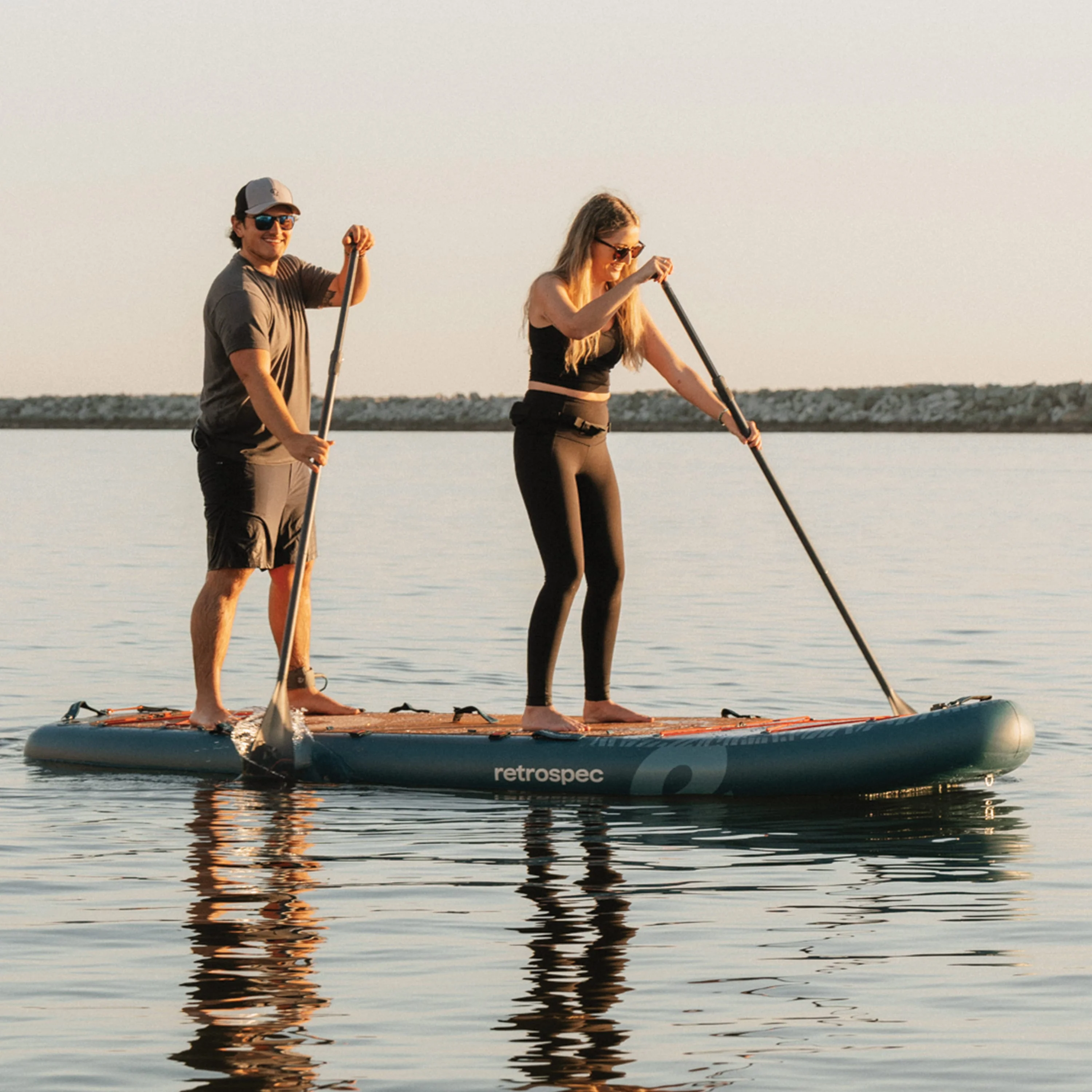 Weekender Crew Multi-Person Inflatable Stand Up Paddle Board 12’ - Image 3