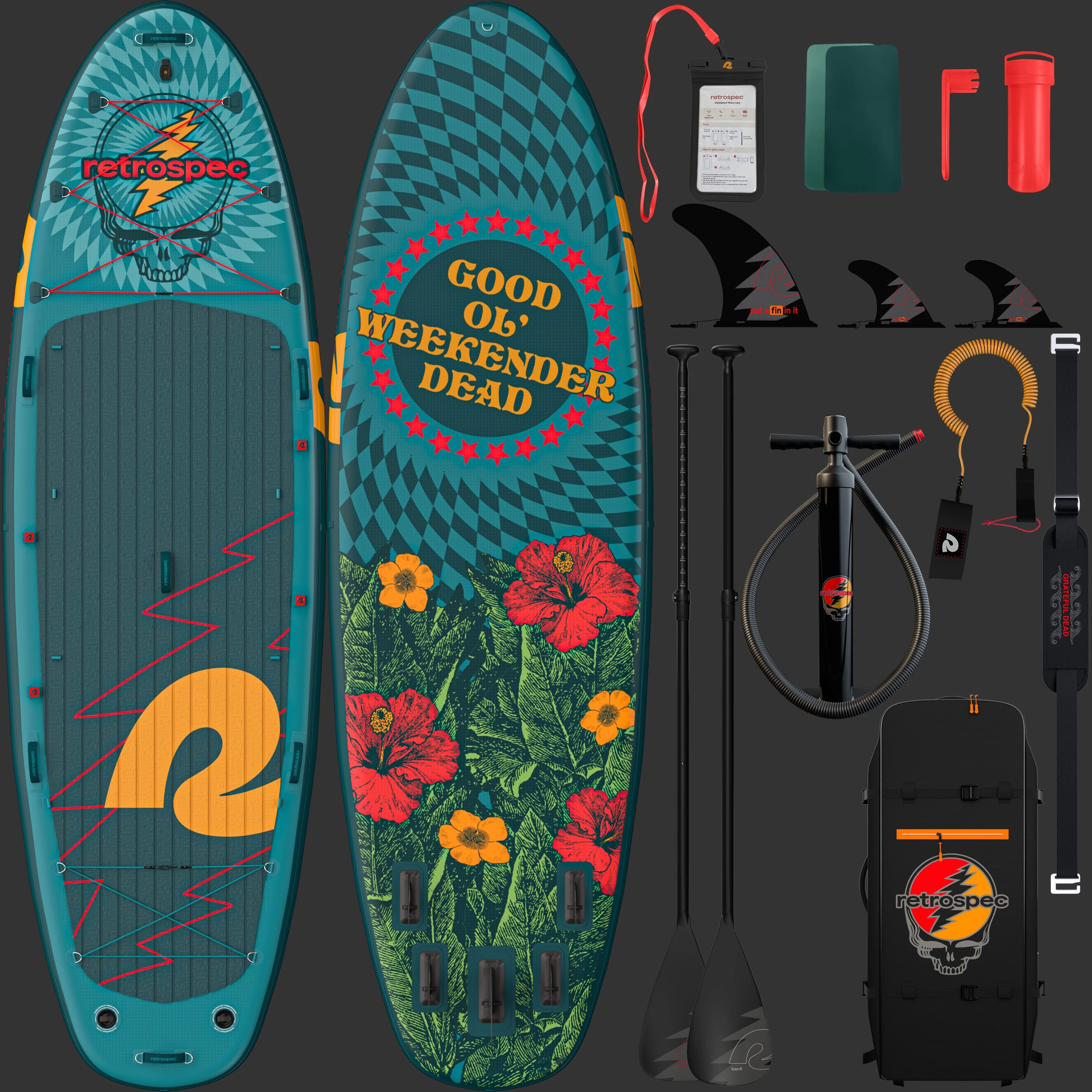 Weekender Crew Multi-Person Inflatable Stand Up Paddle Board 12’ - Image 7
