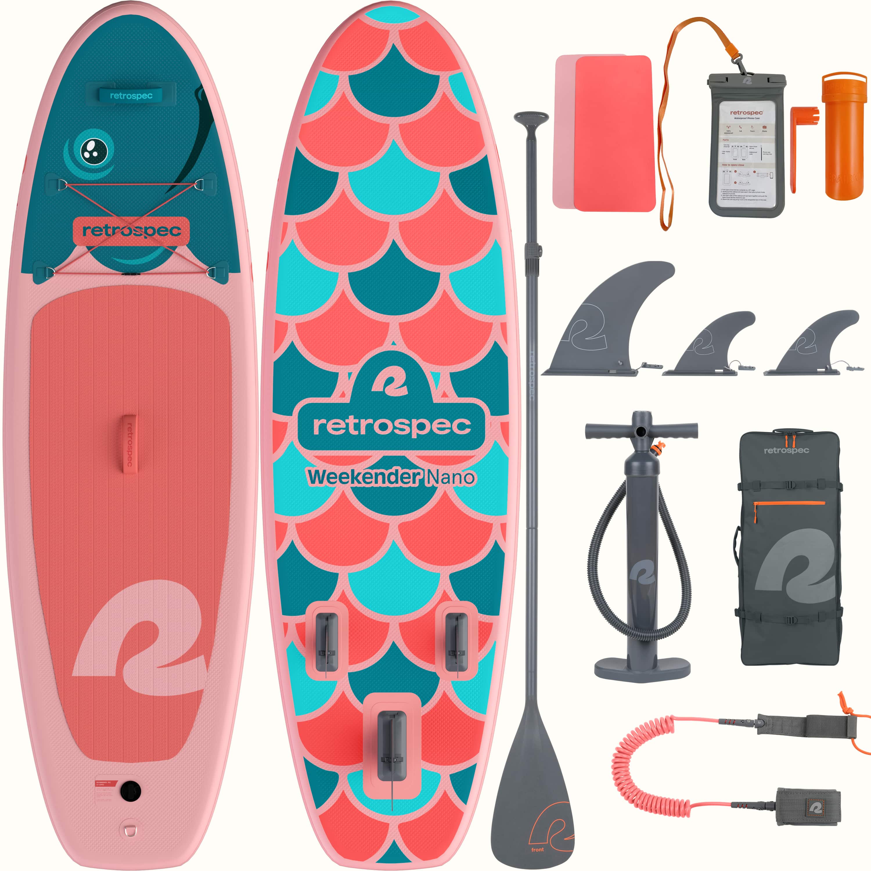 Weekender Nano Kids Inflatable Stand Up Paddle Board 8’6" - Image 8