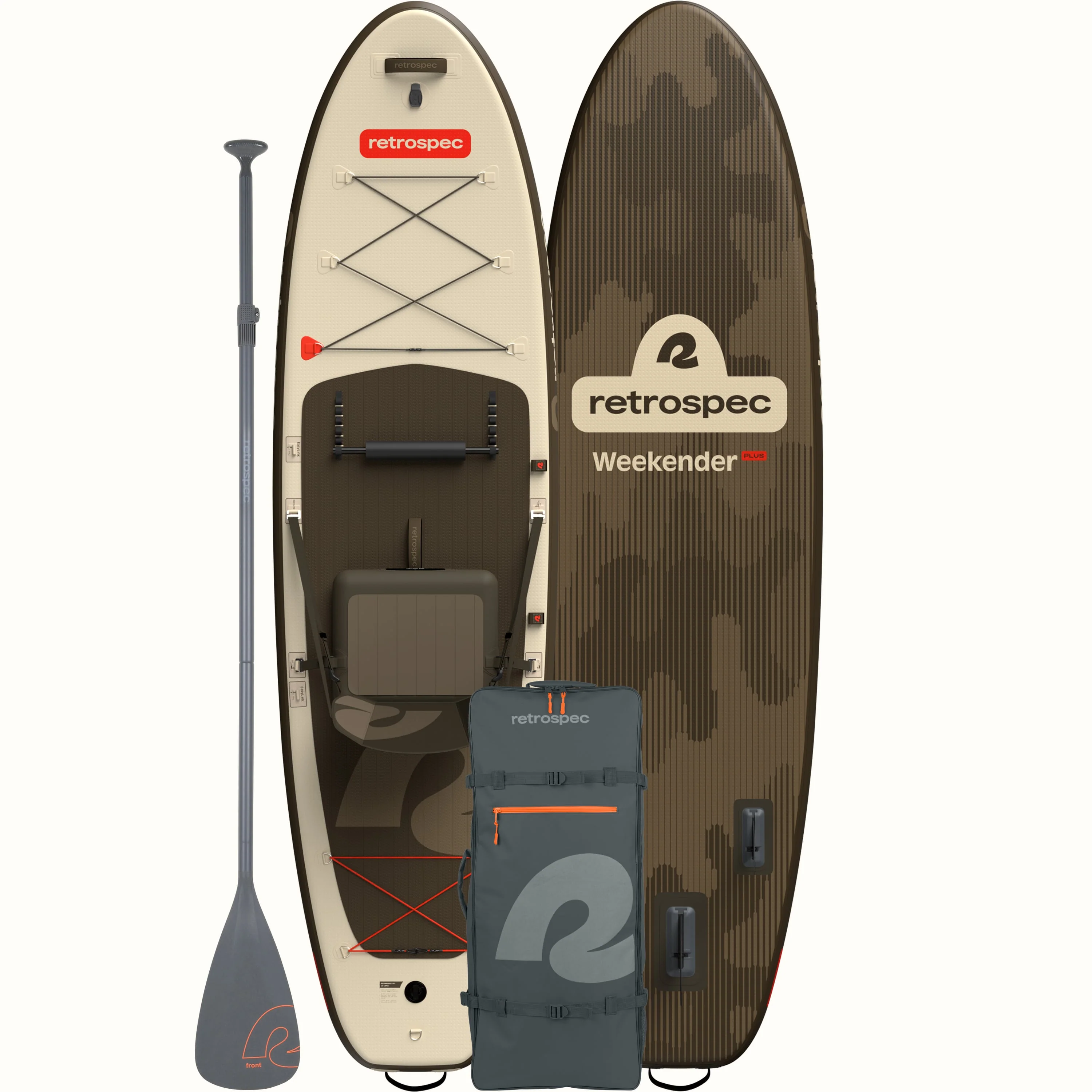 Weekender Plus Inflatable Stand Up Paddle Board Kayak Hybrid 10'6" - Image 13