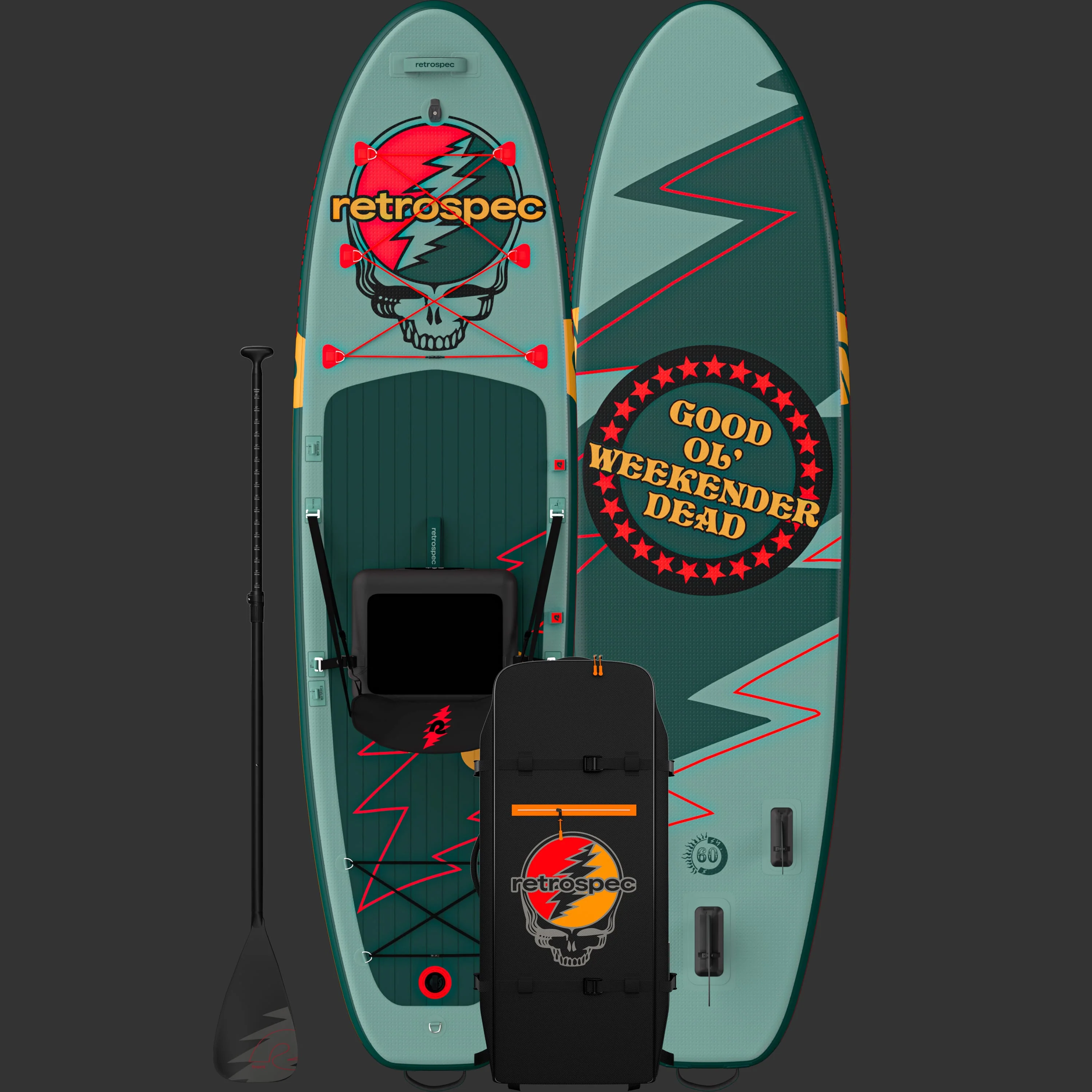 Weekender Plus Inflatable Stand Up Paddle Board Kayak Hybrid 10'6" - Image 22